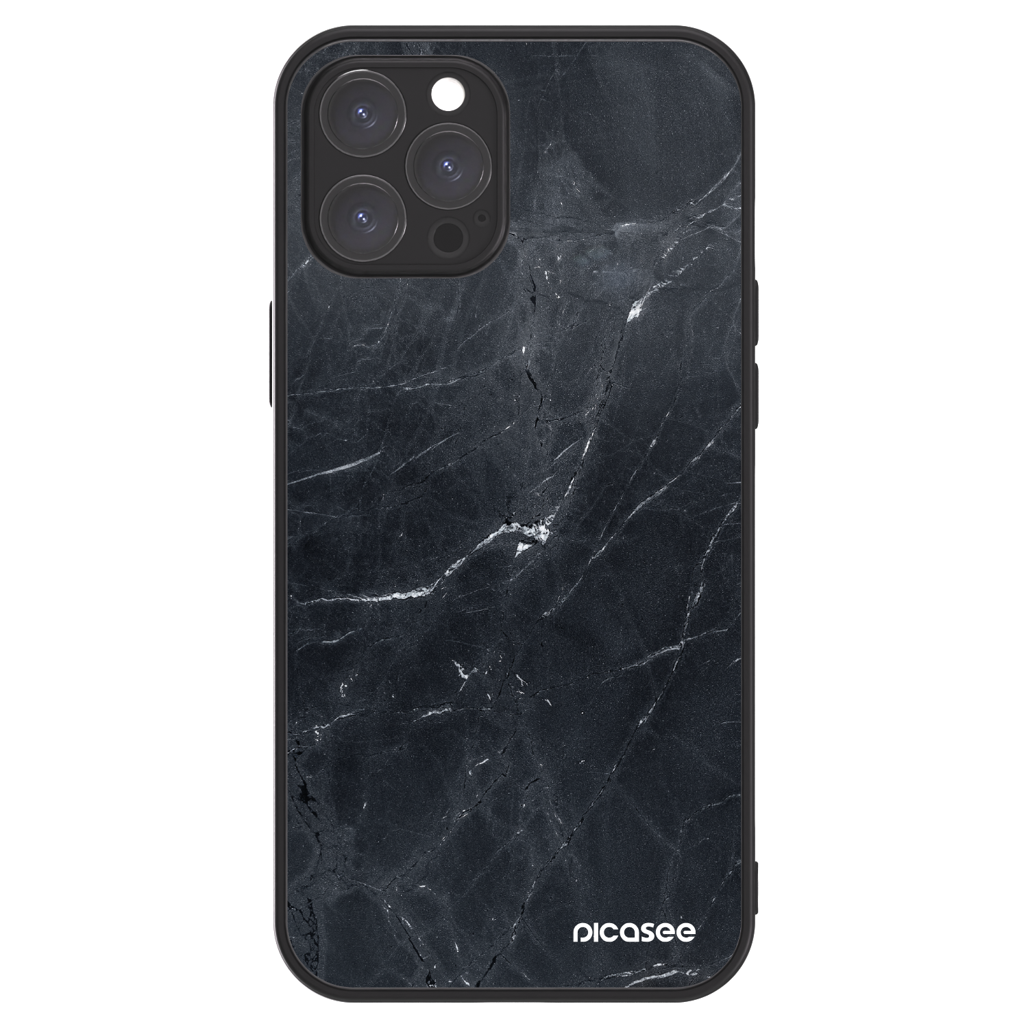 Picasee ULTIMATE CASE για Apple iPhone 12 Pro Max - Black marble