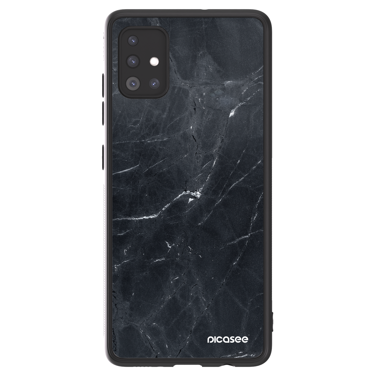 Picasee ULTIMATE CASE για Samsung Galaxy A51 A515F - Black marble