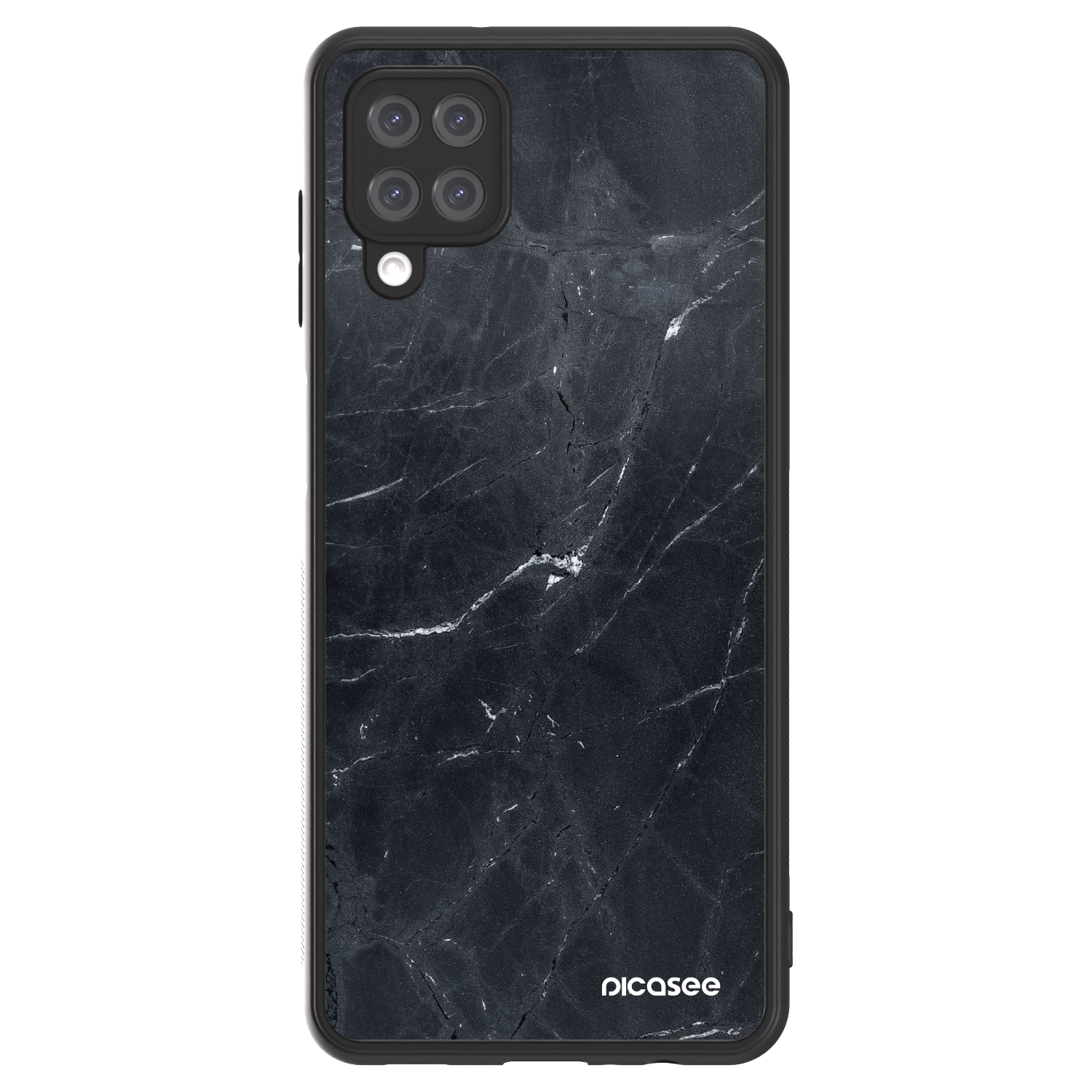 Picasee ULTIMATE CASE για Samsung Galaxy A12 A125F - Black marble