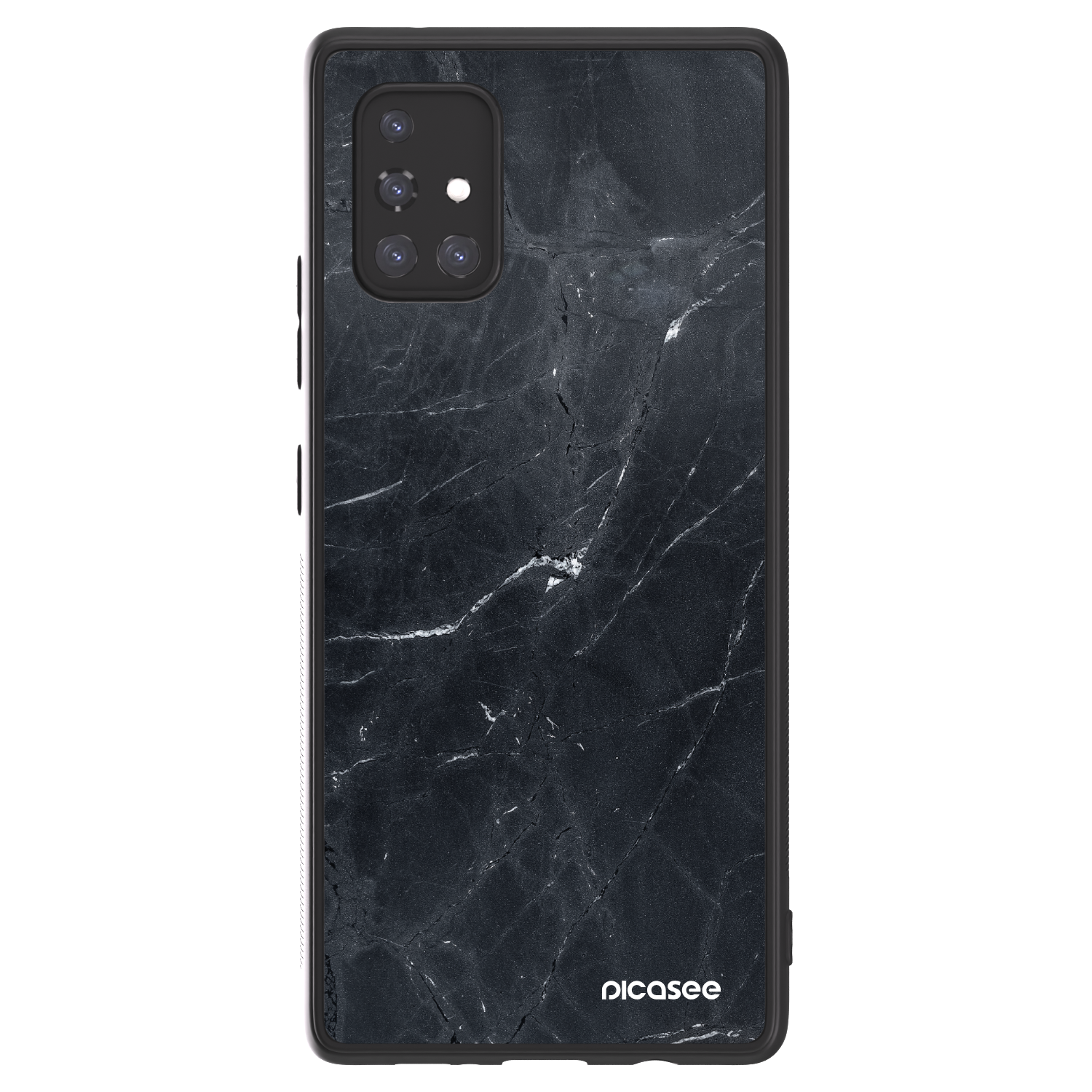 Picasee ULTIMATE CASE για Samsung Galaxy A71 A715F - Black marble