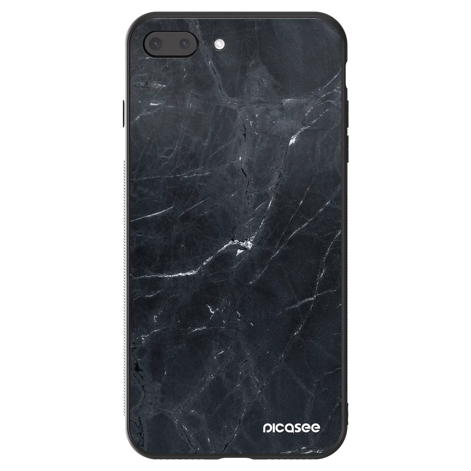 Picasee ULTIMATE CASE για Apple iPhone 7 Plus - Black marble