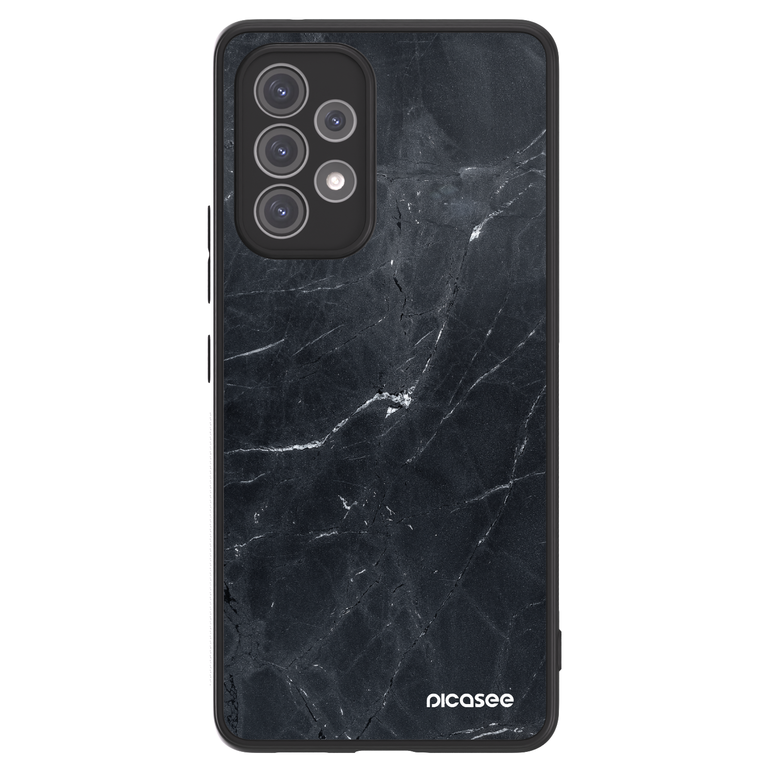 Picasee ULTIMATE CASE για Samsung Galaxy A52 5G A525F - Black marble