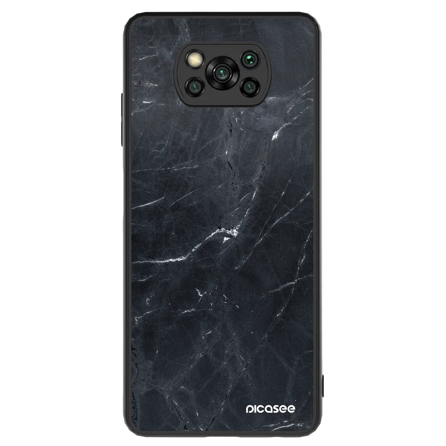 Picasee ULTIMATE CASE για Xiaomi Poco X3 - Black marble