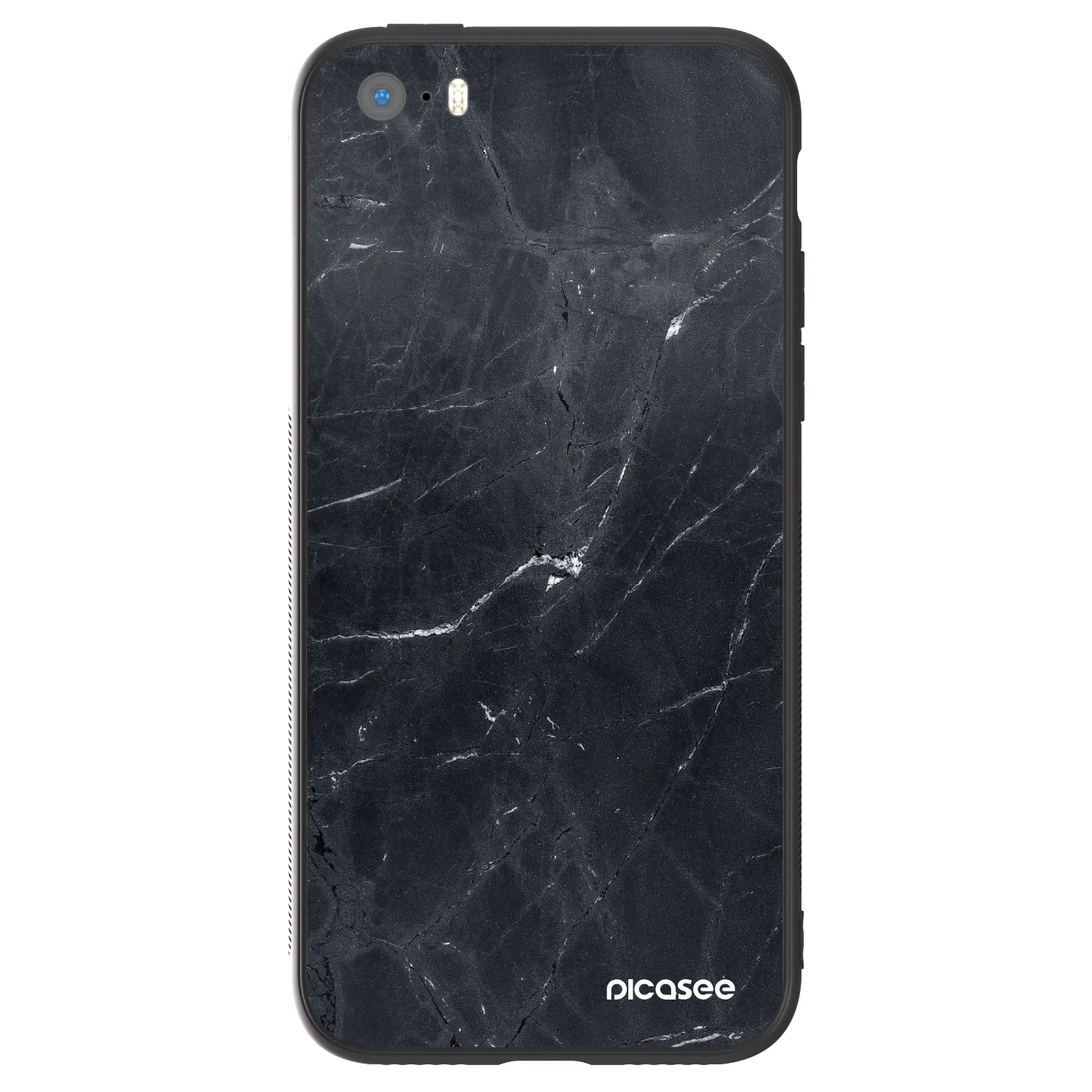 Picasee ULTIMATE CASE για Apple iPhone 5/5S/SE - Black marble