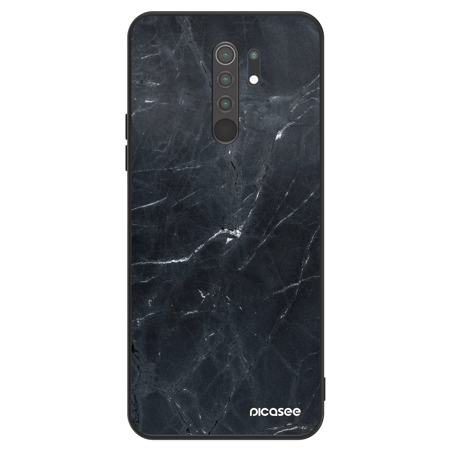 Picasee ULTIMATE CASE για Xiaomi Redmi 9 - Black marble