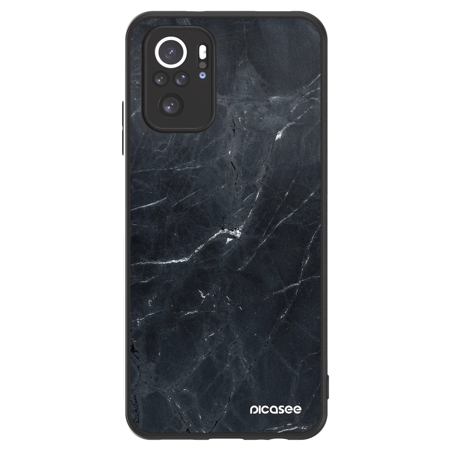 Picasee ULTIMATE CASE για Xiaomi Redmi Note 10 - Black marble