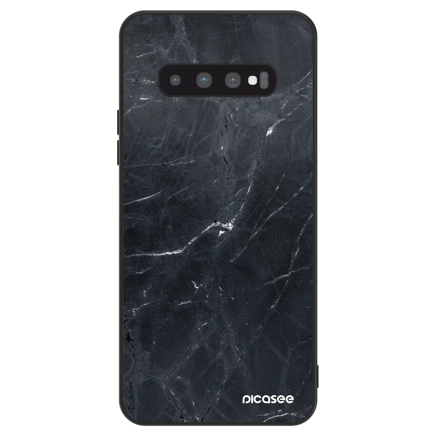 Picasee ULTIMATE CASE για Samsung Galaxy S10 G973 - Black marble