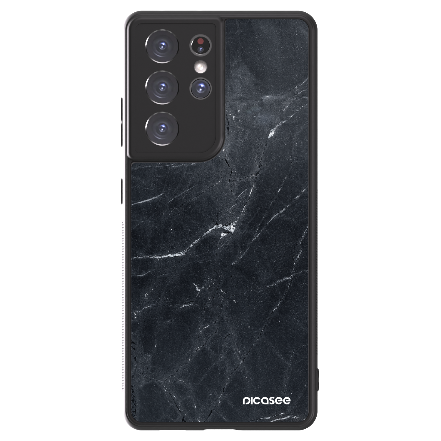 Picasee ULTIMATE CASE για Samsung Galaxy S21 Ultra 5G G998B - Black marble