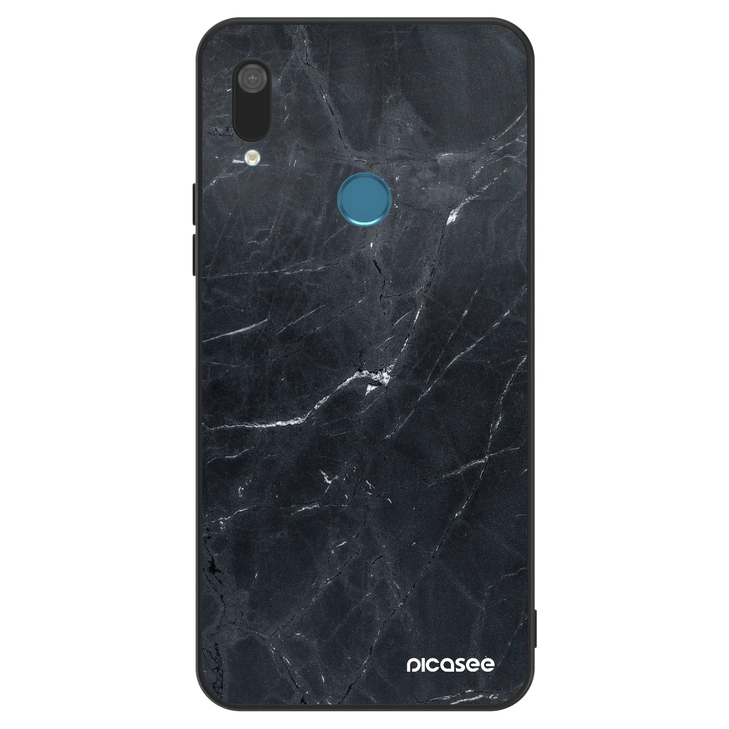 Picasee ULTIMATE CASE για Huawei Y7 2019 - Black marble