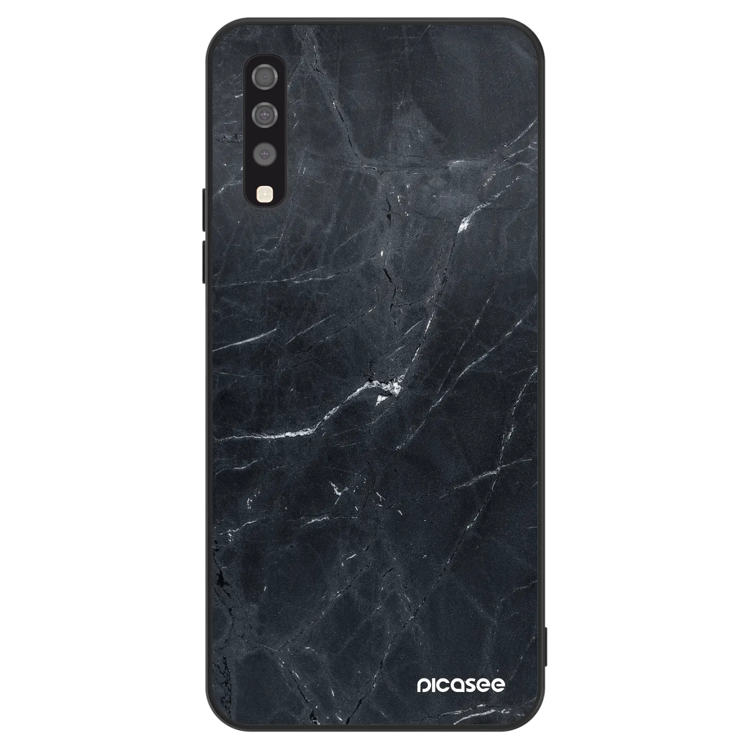 Picasee ULTIMATE CASE για Samsung Galaxy A70 A705F - Black marble
