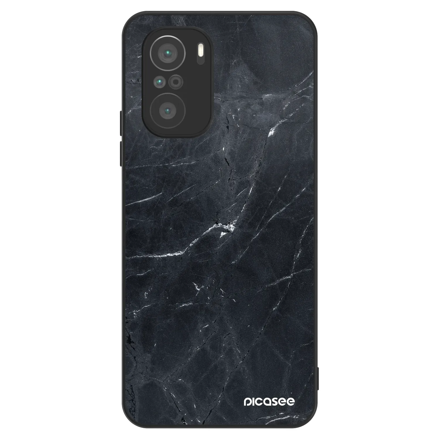 Picasee ULTIMATE CASE για Xiaomi Poco F3 - Black marble