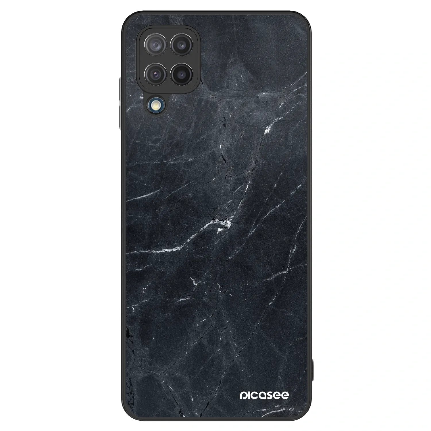 Picasee ULTIMATE CASE για Samsung Galaxy M12 M127F - Black marble