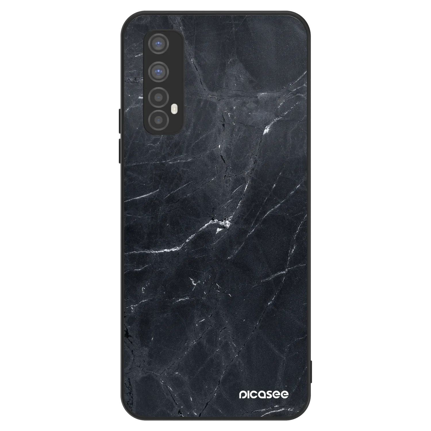 Picasee ULTIMATE CASE για Realme 7 - Black marble