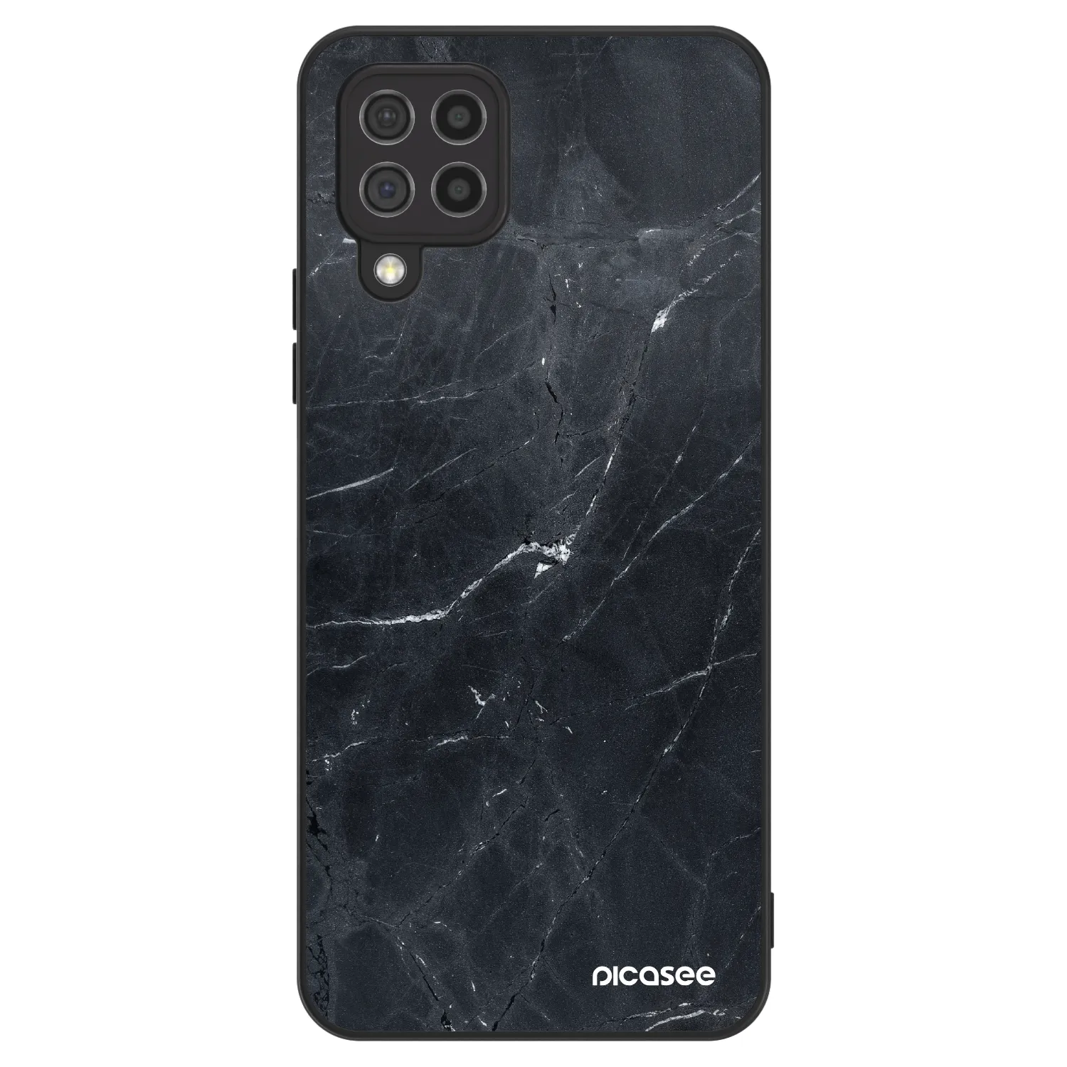 Picasee ULTIMATE CASE για Samsung Galaxy A22 A225F 4G - Black marble