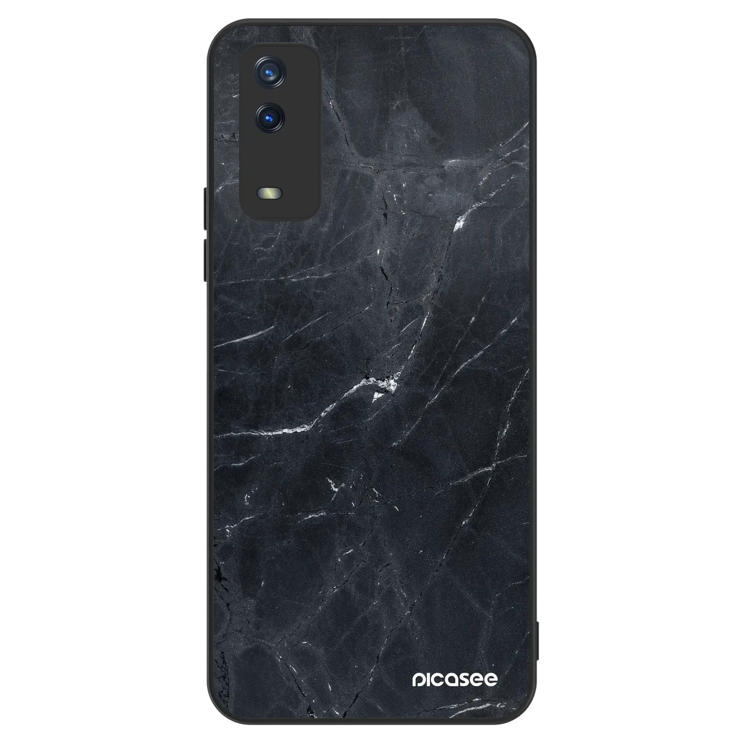 Picasee ULTIMATE CASE για Vivo Y11s - Black marble
