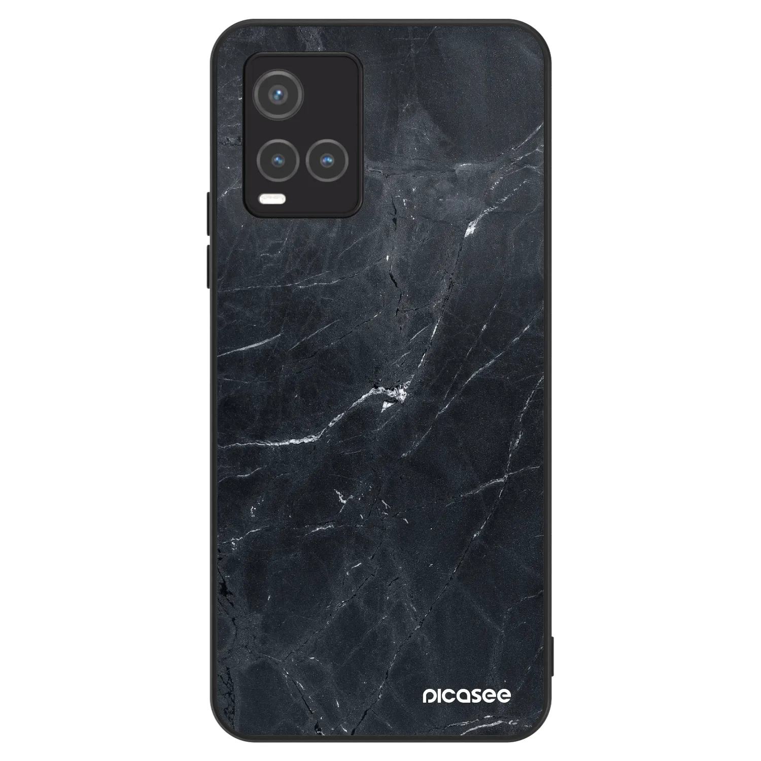 Picasee ULTIMATE CASE για Vivo Y33s - Black marble