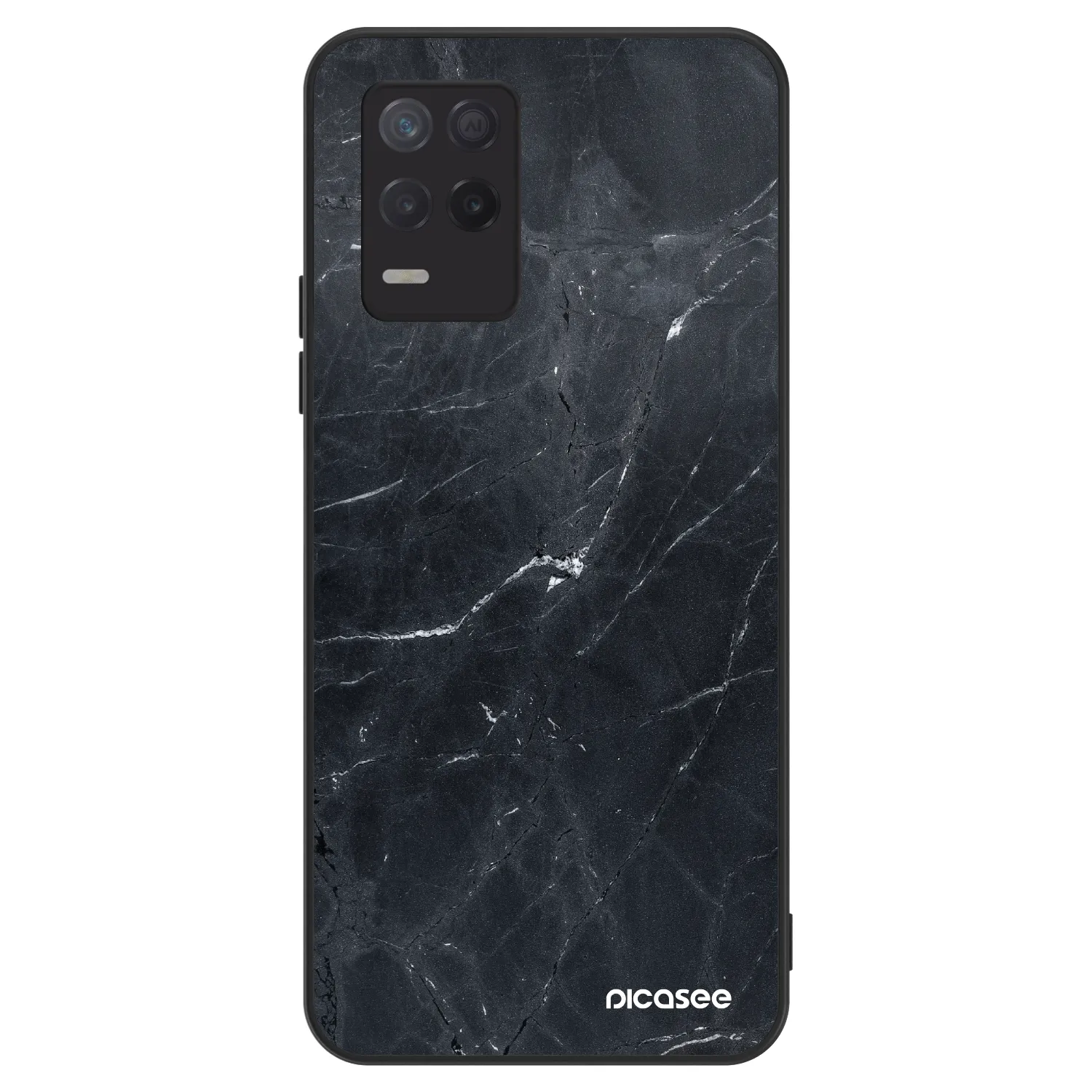 Picasee ULTIMATE CASE για Realme 8 5G - Black marble