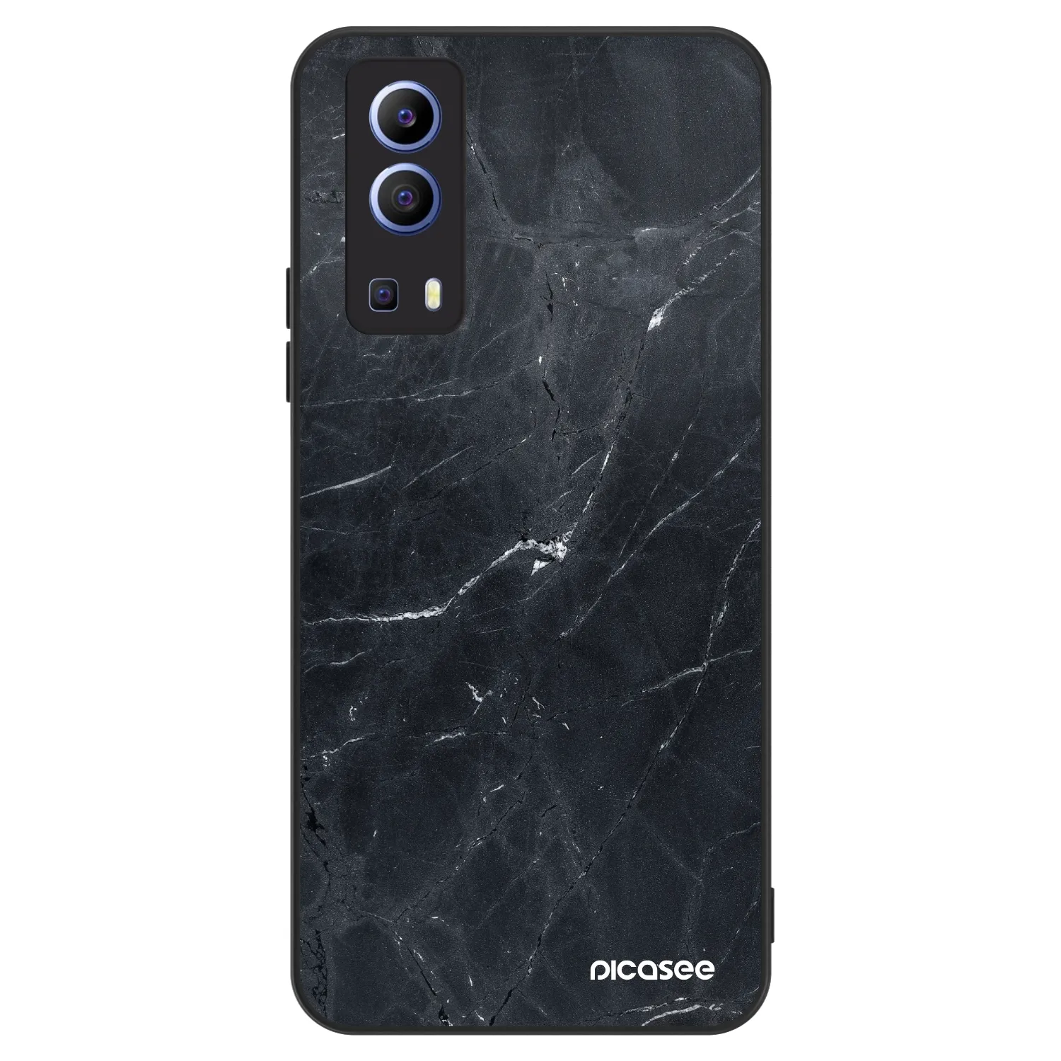 Picasee ULTIMATE CASE για Vivo Y52 5G - Black marble
