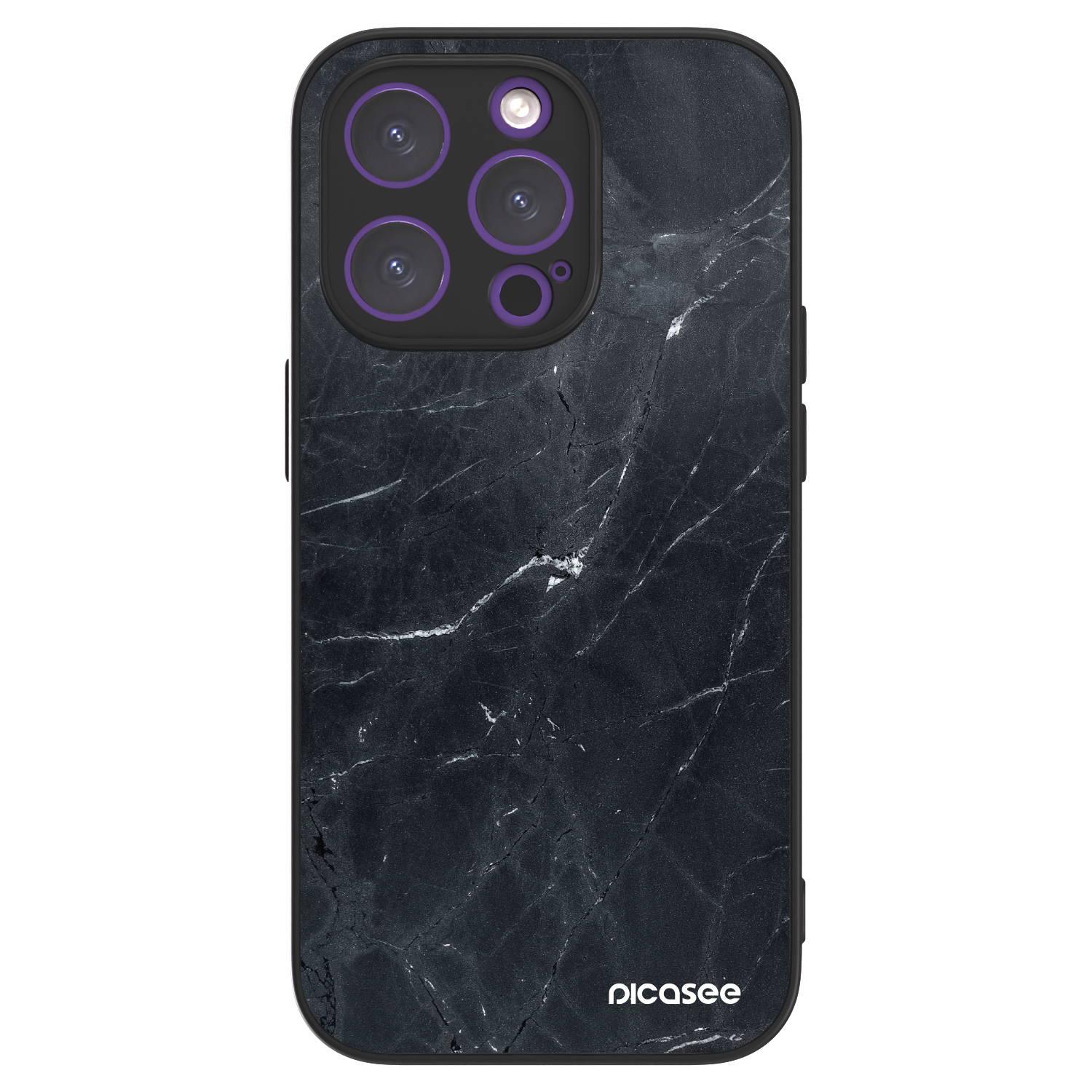 Picasee ULTIMATE CASE για Apple iPhone 14 Pro - Black marble