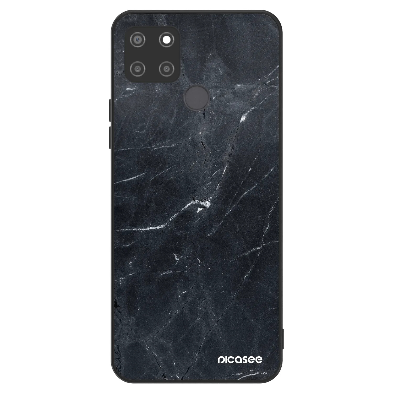 Picasee ULTIMATE CASE για Realme C21Y - Black marble