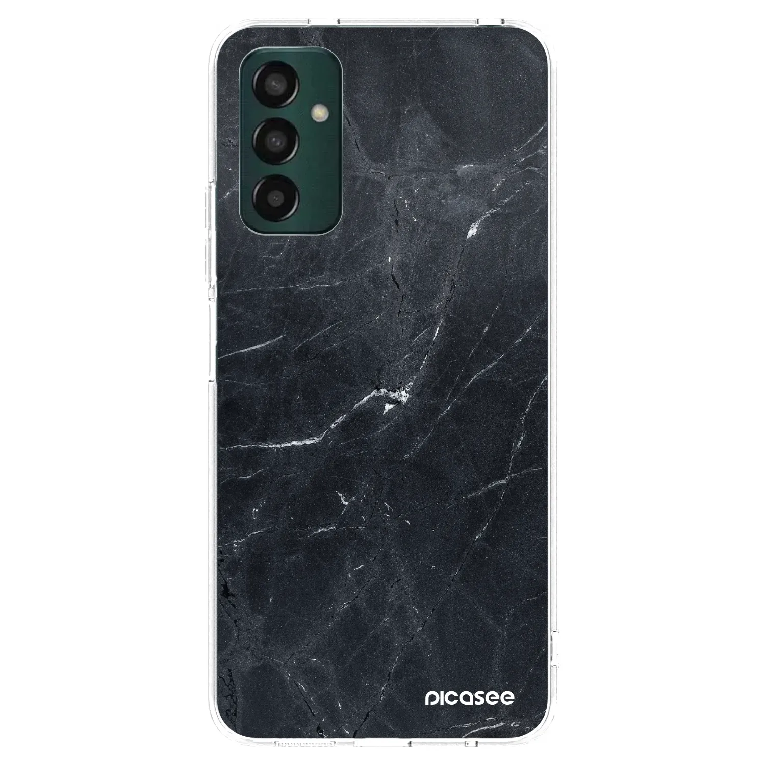 Picasee διαφανής θήκη σιλικόνης Samsung Galaxy M23 5G - Black marble