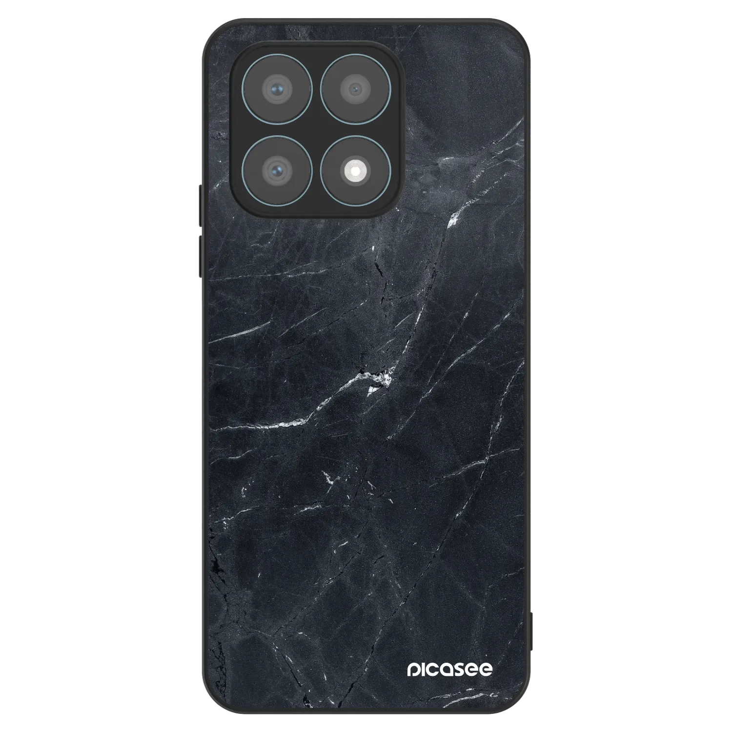 Picasee ULTIMATE CASE για Honor X8a - Black marble
