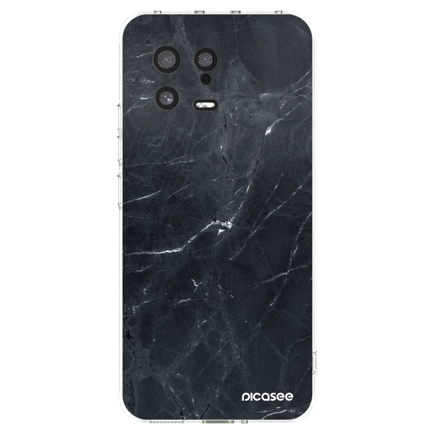 Picasee διαφανής θήκη σιλικόνης Xiaomi 13 - Black marble