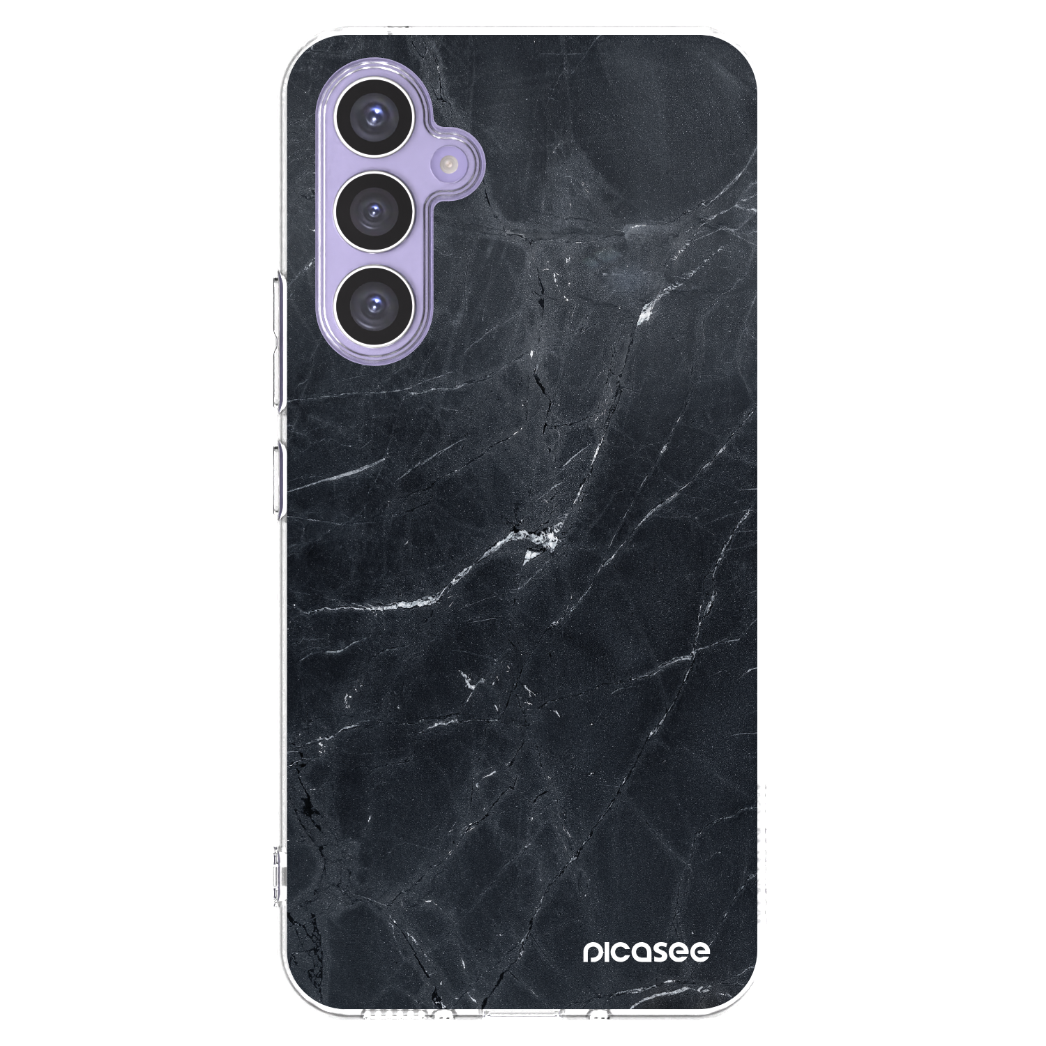 Picasee διαφανής θήκη σιλικόνης Samsung Galaxy A54 5G A546B - Black marble