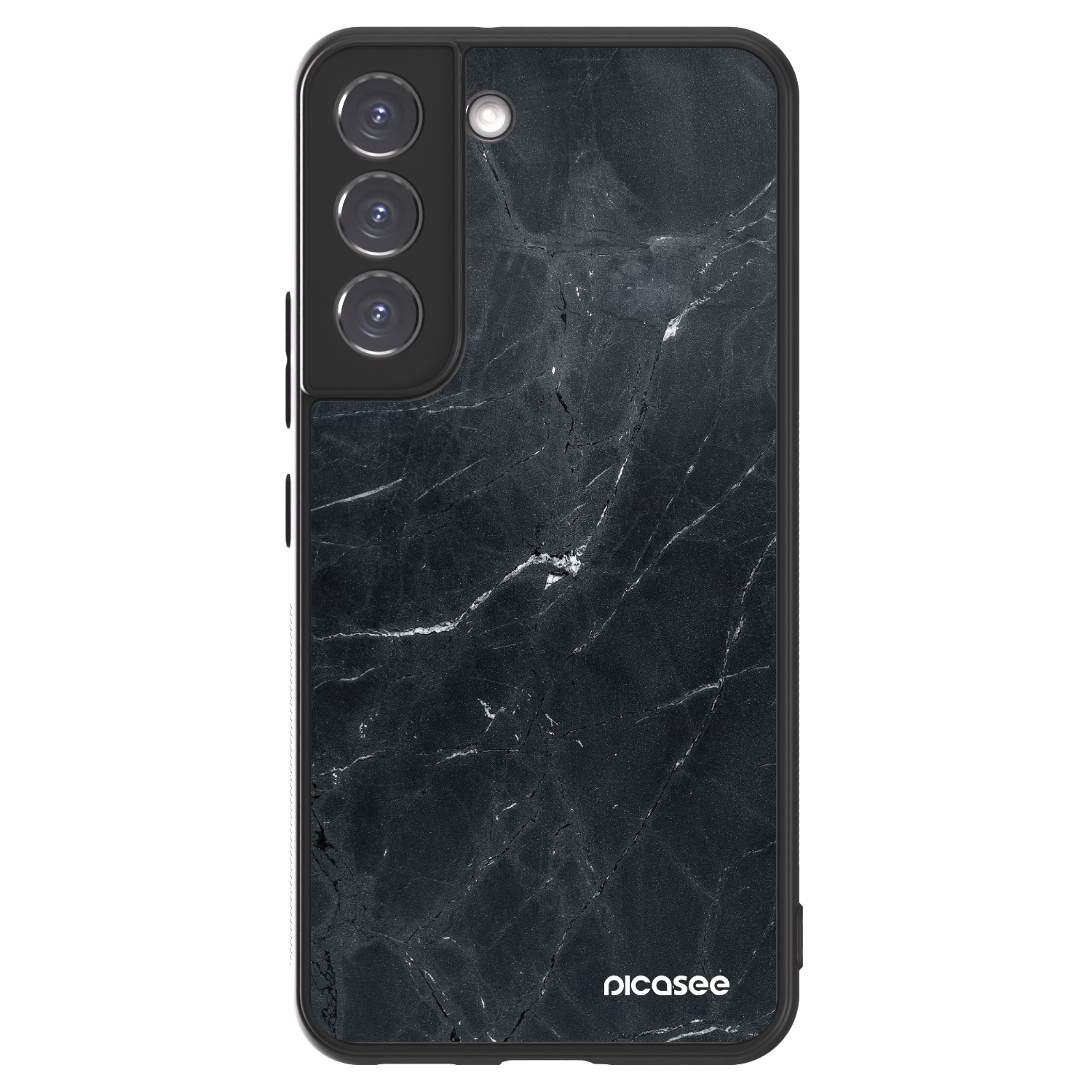 Picasee ULTIMATE CASE PowerShare για Samsung Galaxy S22 5G - Black marble