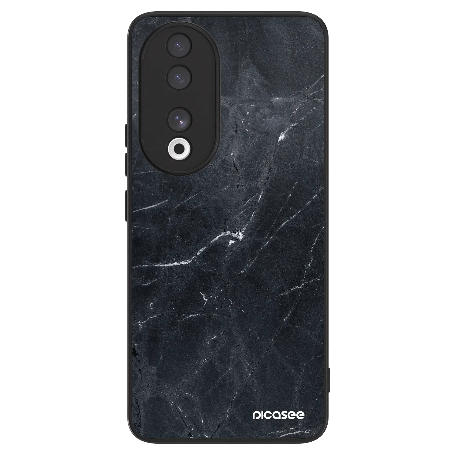 Picasee ULTIMATE CASE για Honor 90 5G - Black marble