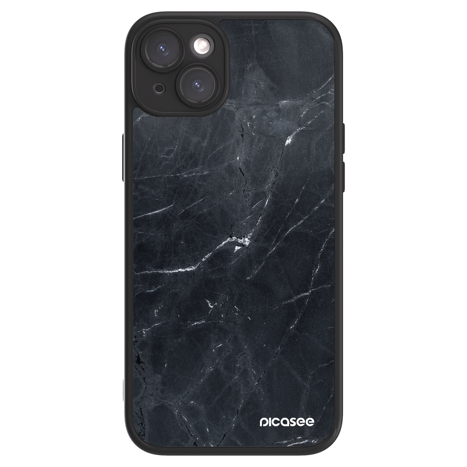 Picasee ULTIMATE CASE για Apple iPhone 15 Plus - Black marble