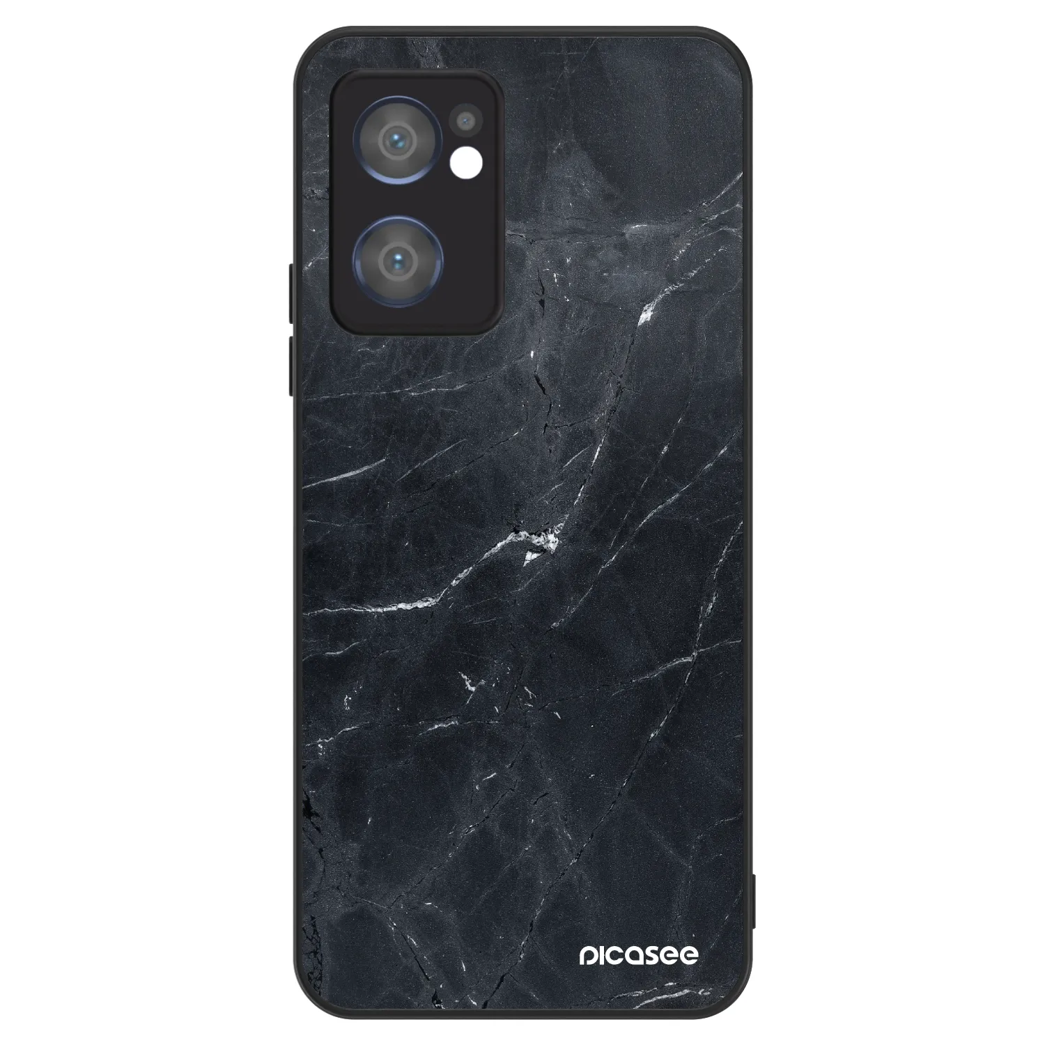 Picasee ULTIMATE CASE για OPPO Reno 7 5G - Black marble