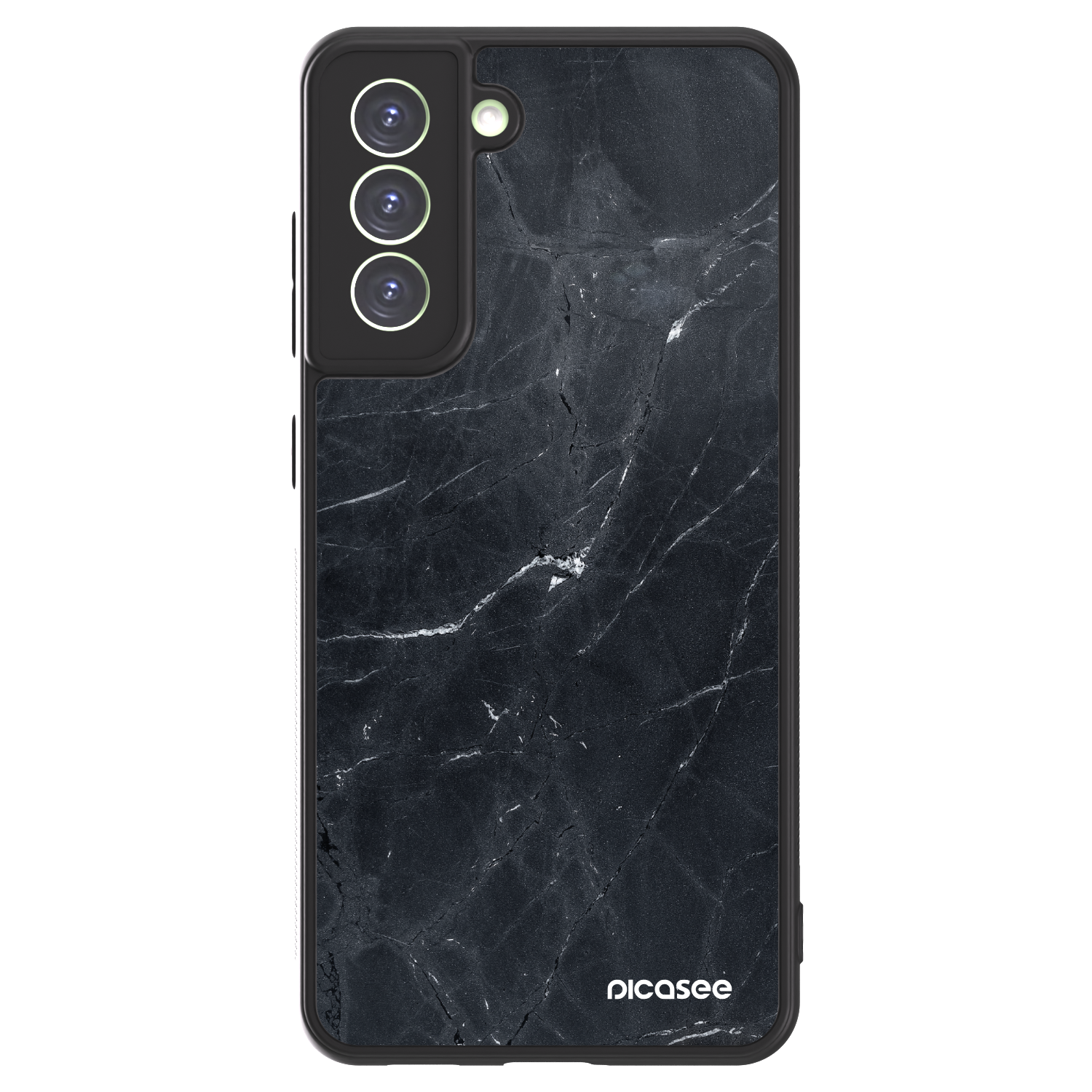 Picasee ULTIMATE CASE PowerShare για Samsung Galaxy S21 FE 5G - Black marble
