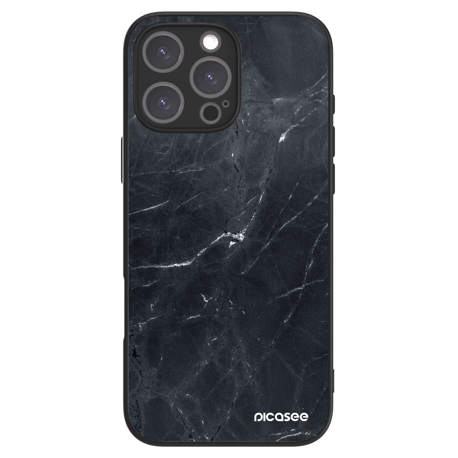 Picasee ULTIMATE CASE για Apple iPhone 16 Pro Max - Black marble