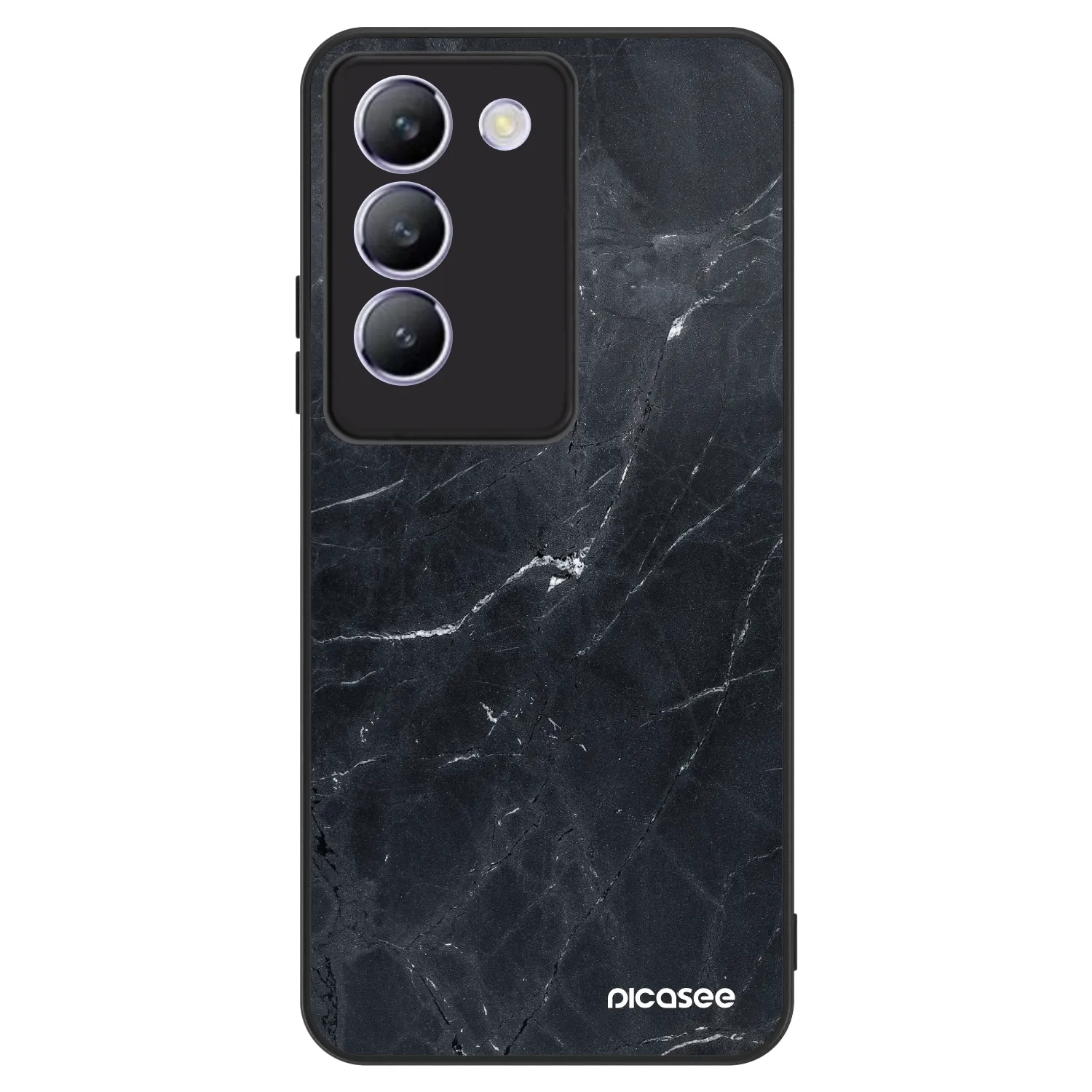 Picasee ULTIMATE CASE για Vivo V40 SE 5G - Black marble