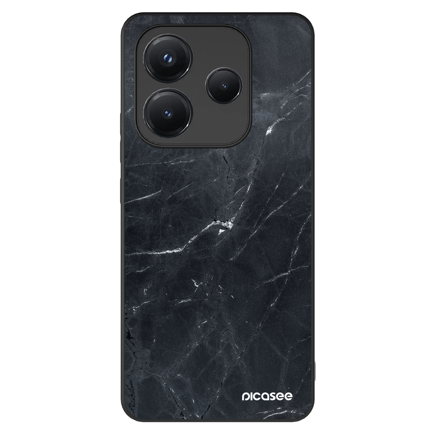 Picasee ULTIMATE CASE για Xiaomi Redmi Note 14 5G - Black marble