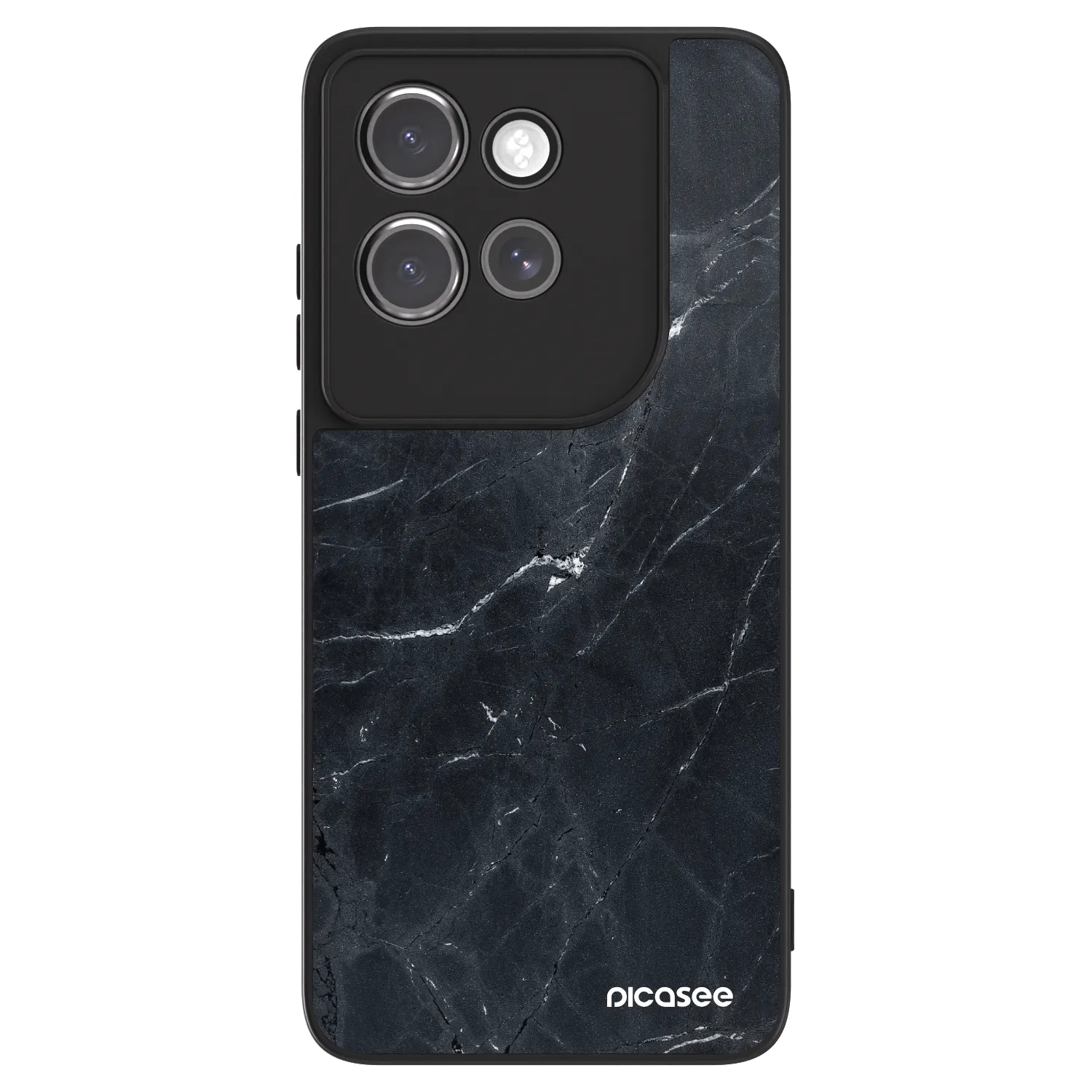 Picasee ULTIMATE CASE για Motorola Edge 50 Neo - Black marble