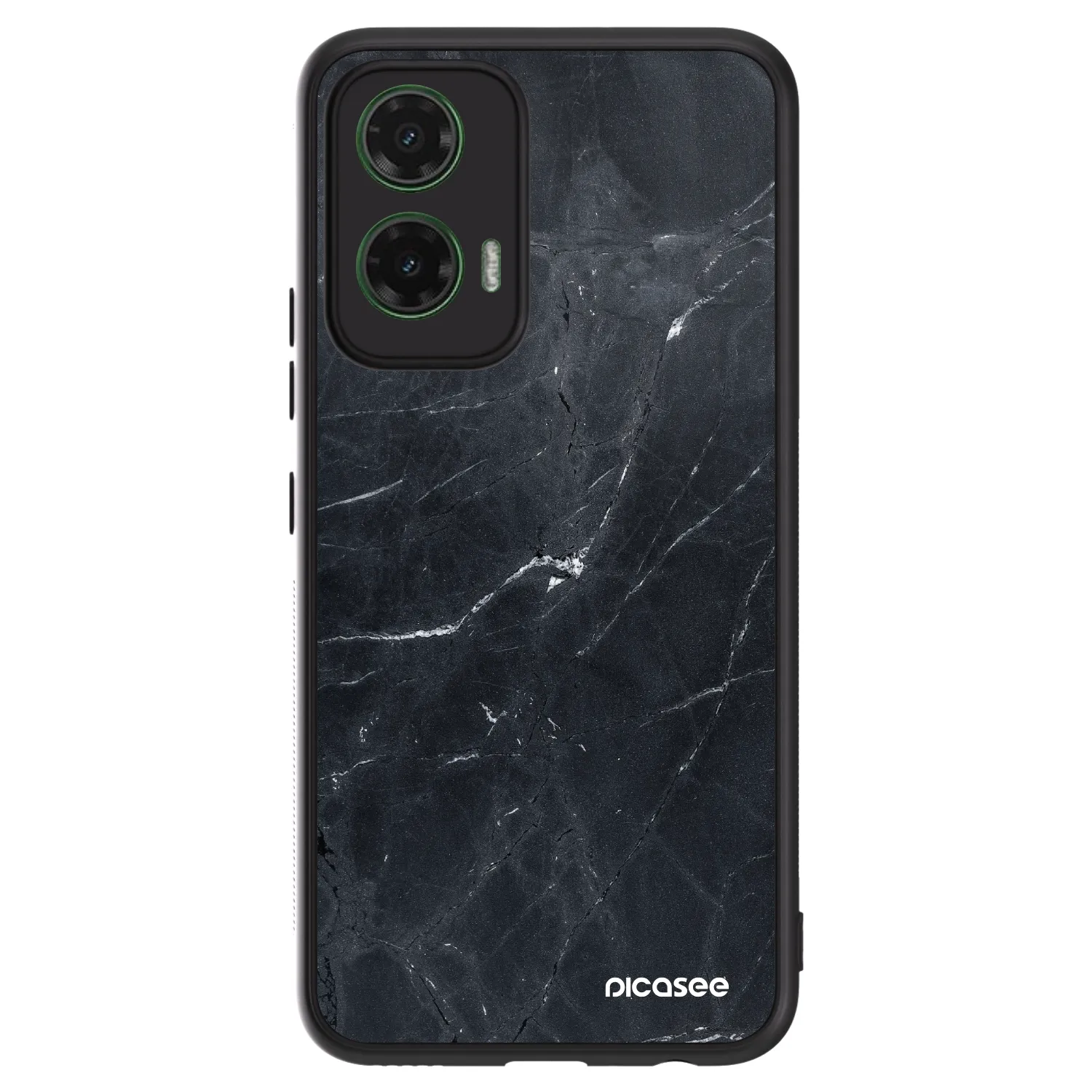 Picasee ULTIMATE CASE για Motorola Moto G35 5G - Black marble