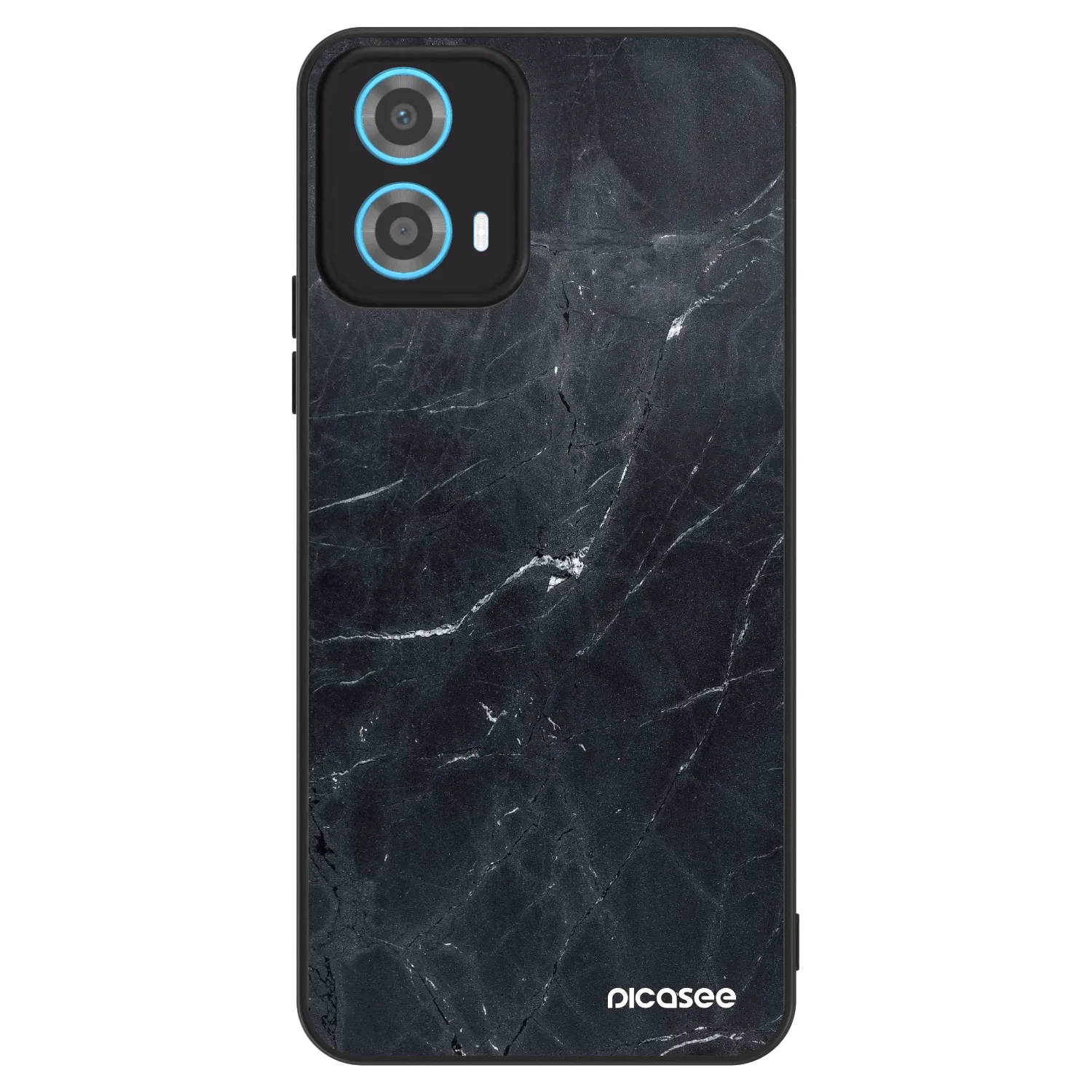Picasee ULTIMATE CASE για Motorola Moto G34 5G - Black marble
