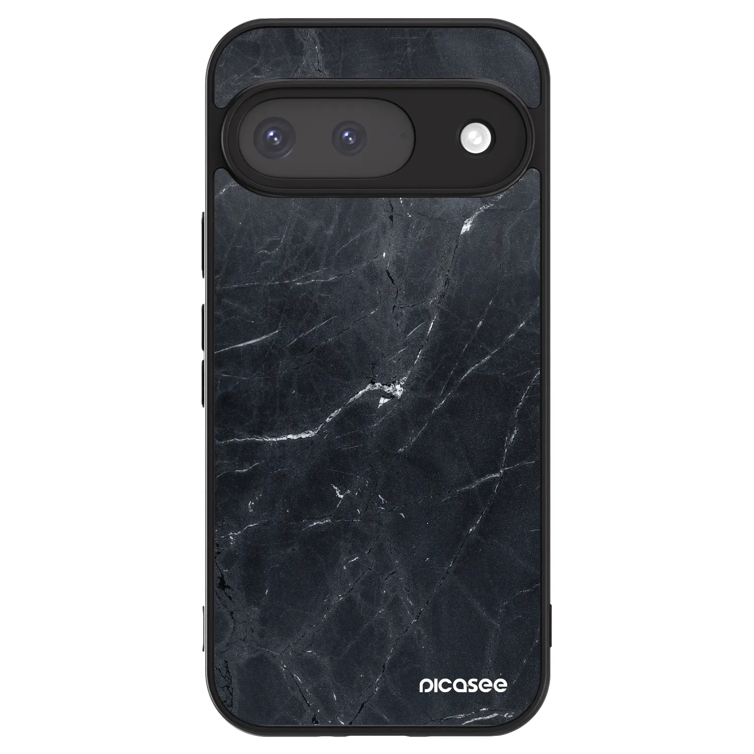 Picasee ULTIMATE CASE για Google Pixel 9 - Black marble