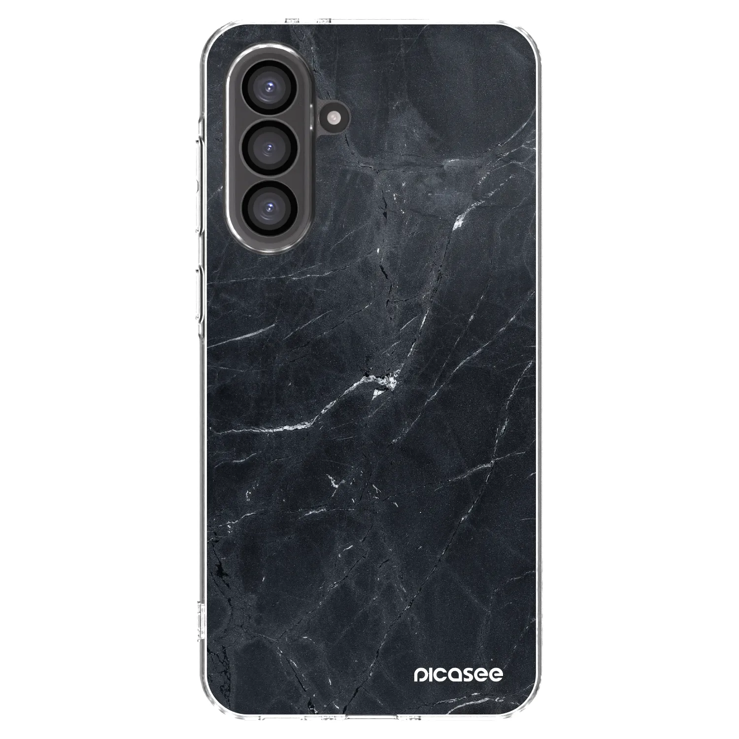 Picasee διαφανής θήκη σιλικόνης Samsung Galaxy A56 5G A566B - Black marble