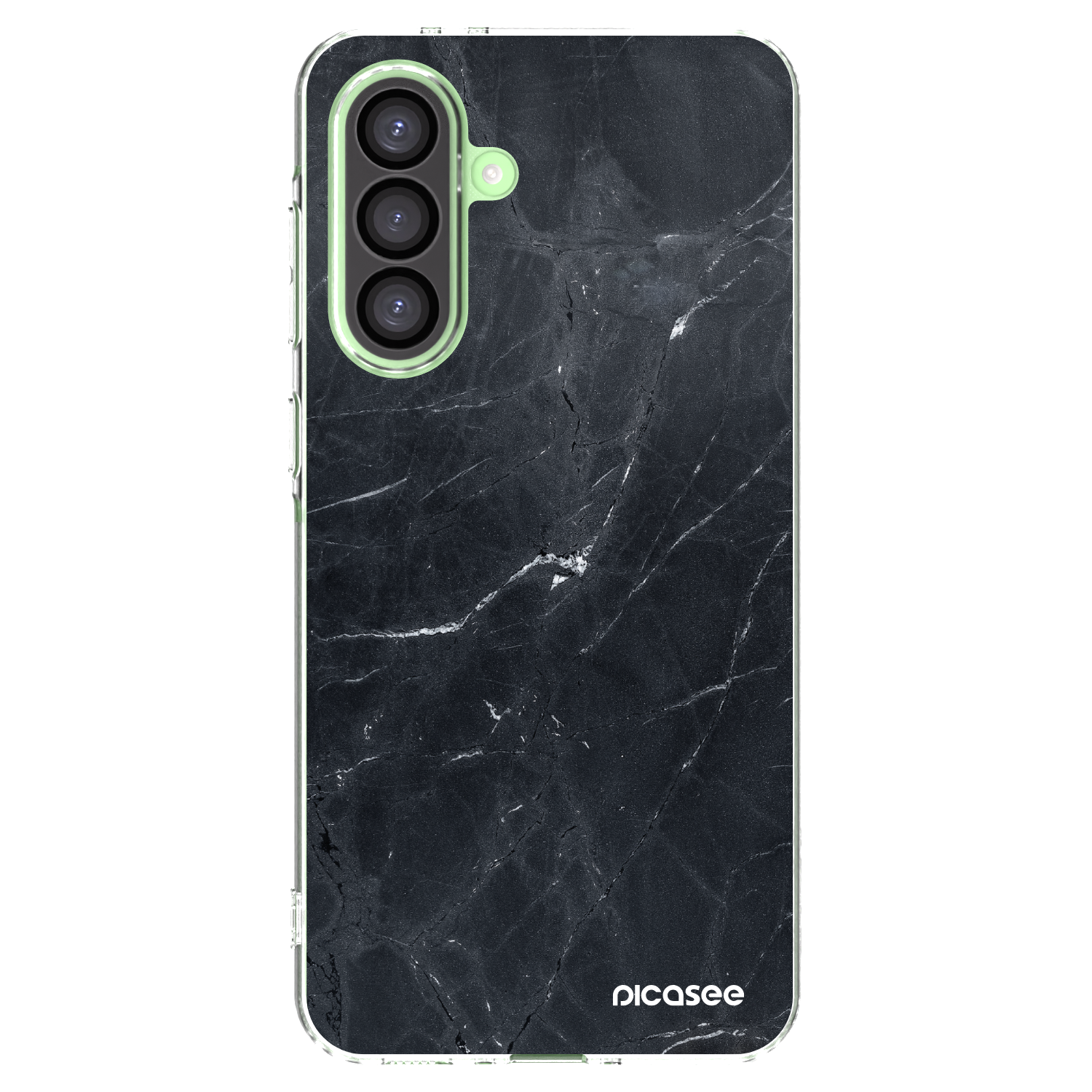 Picasee διαφανής θήκη σιλικόνης Samsung Galaxy A26 5G A266B - Black marble