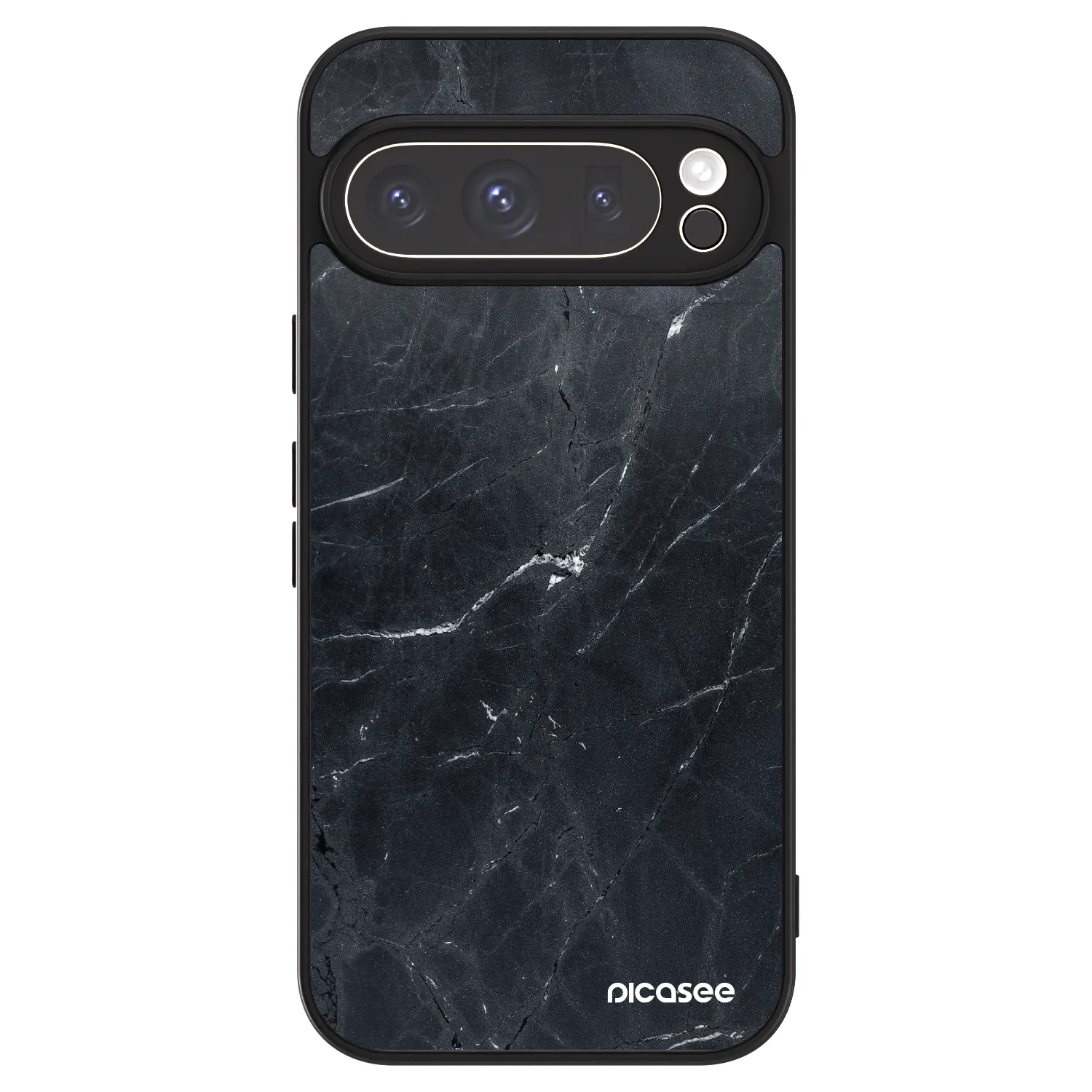 Picasee ULTIMATE CASE για Google Pixel 9 Pro - Black marble
