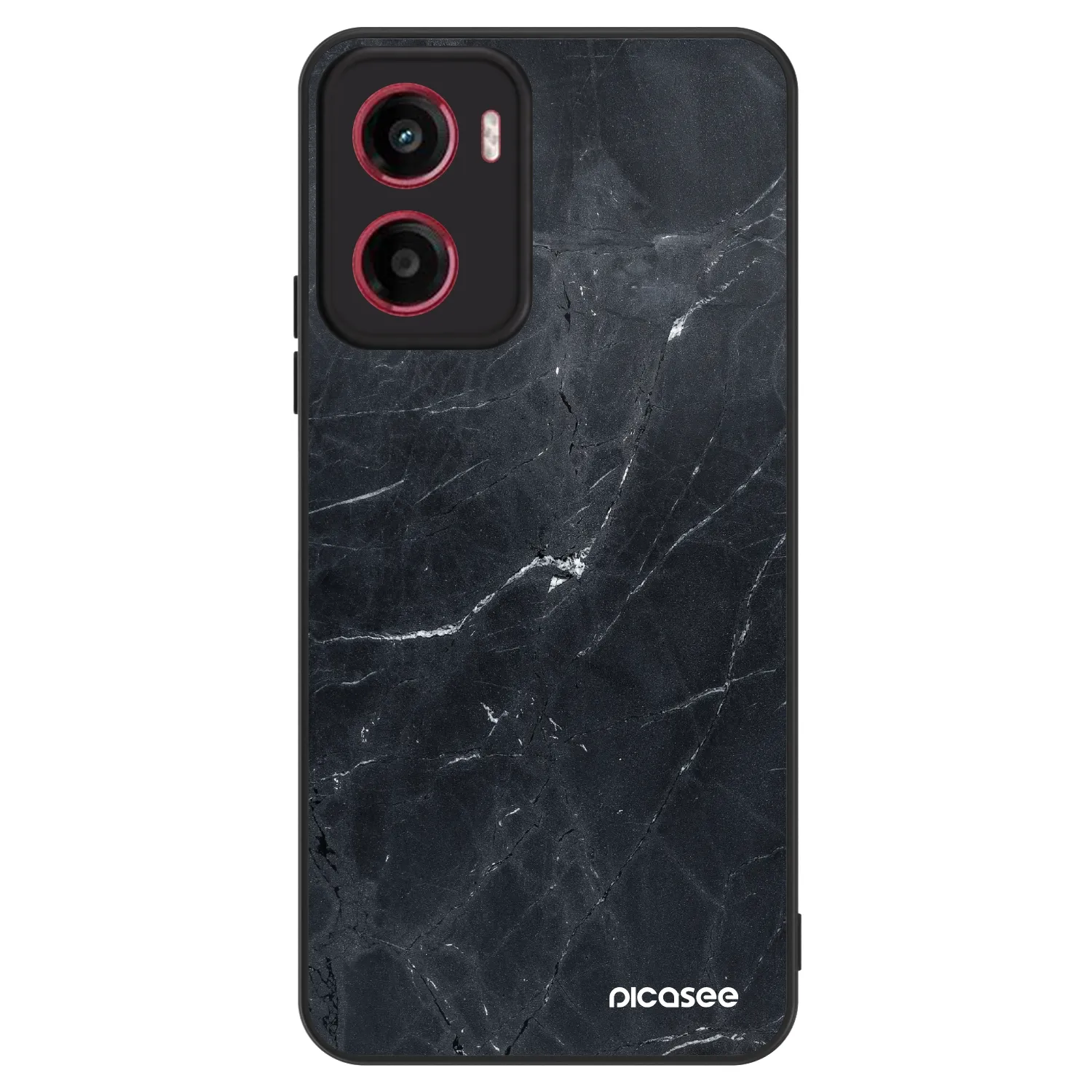 Picasee ULTIMATE CASE για Motorola Moto G05 - Black marble