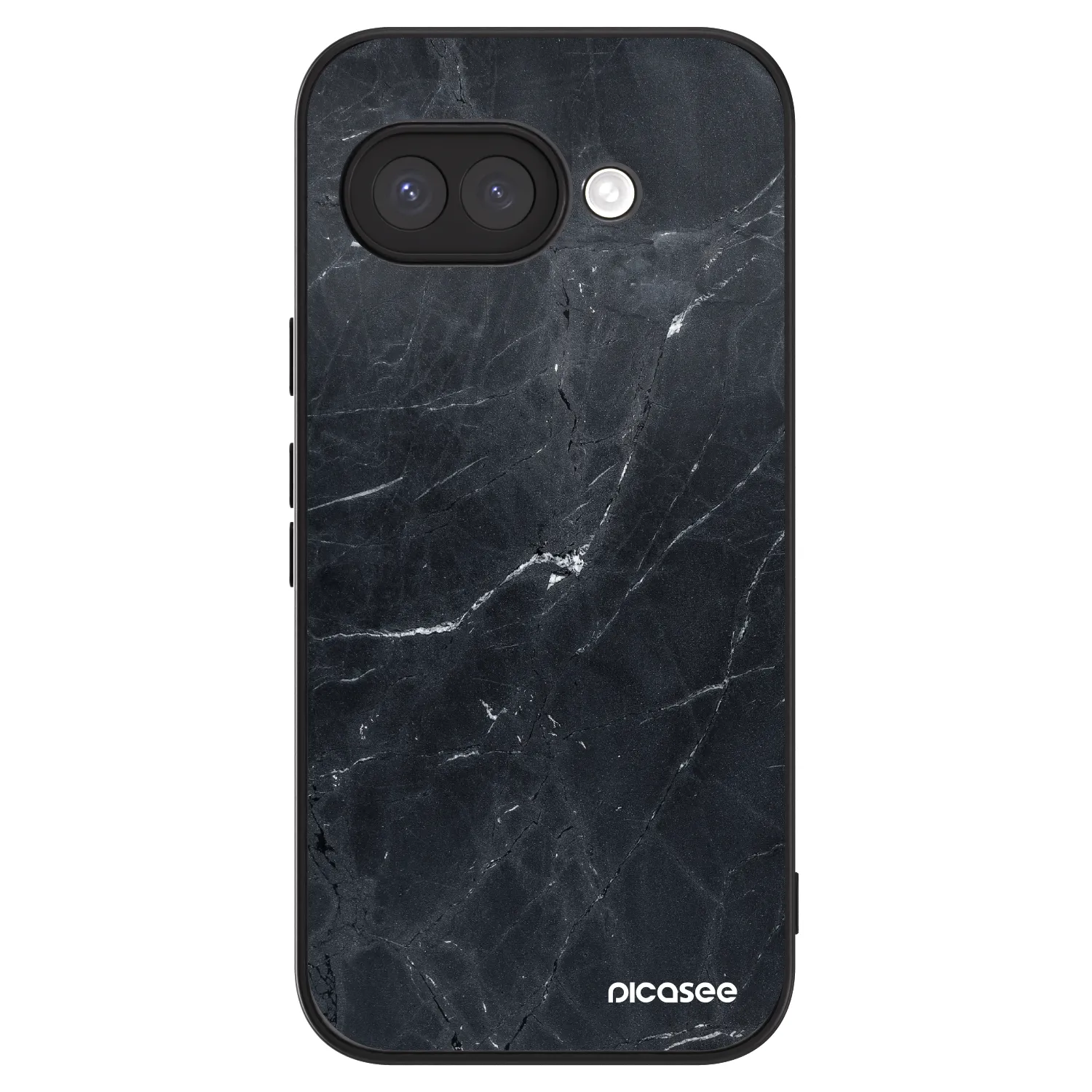 Picasee ULTIMATE CASE για Google Pixel 9a - Black marble