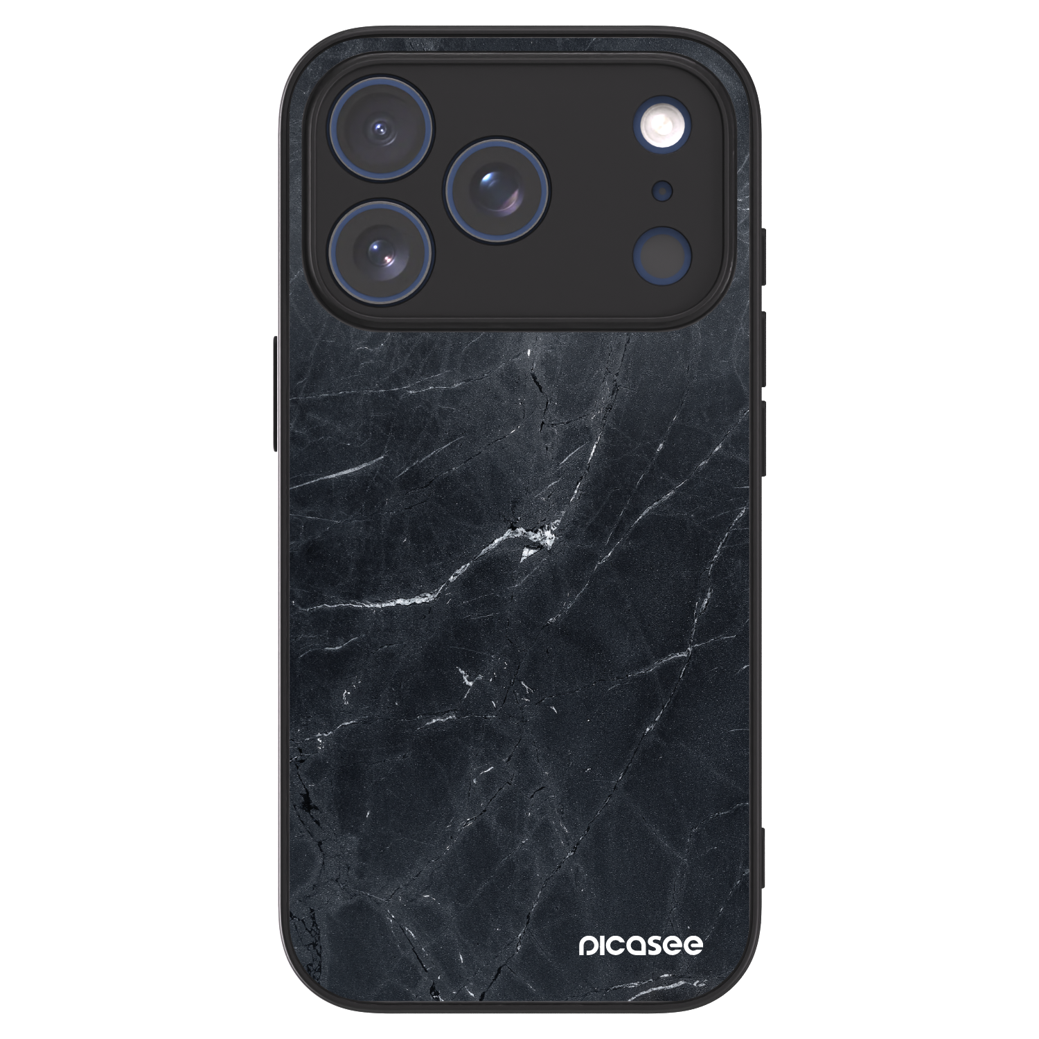 Picasee ULTIMATE CASE για Apple iPhone 17 Pro - Black marble