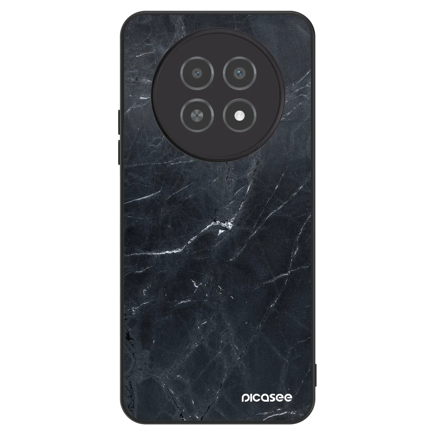 Picasee ULTIMATE CASE για Realme 12X - Black marble