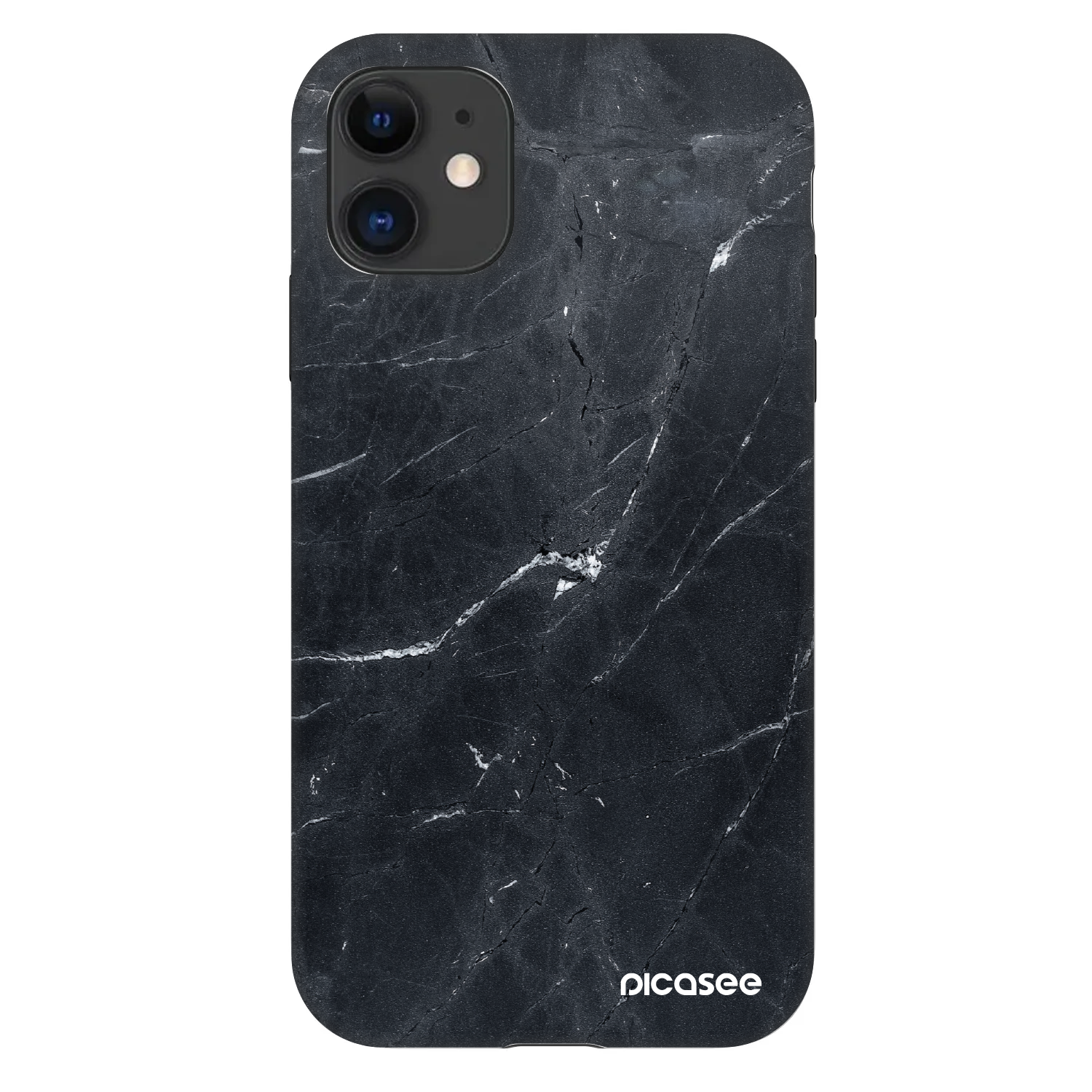 Picasee Fashion Case για Apple iPhone 11 - Black marble