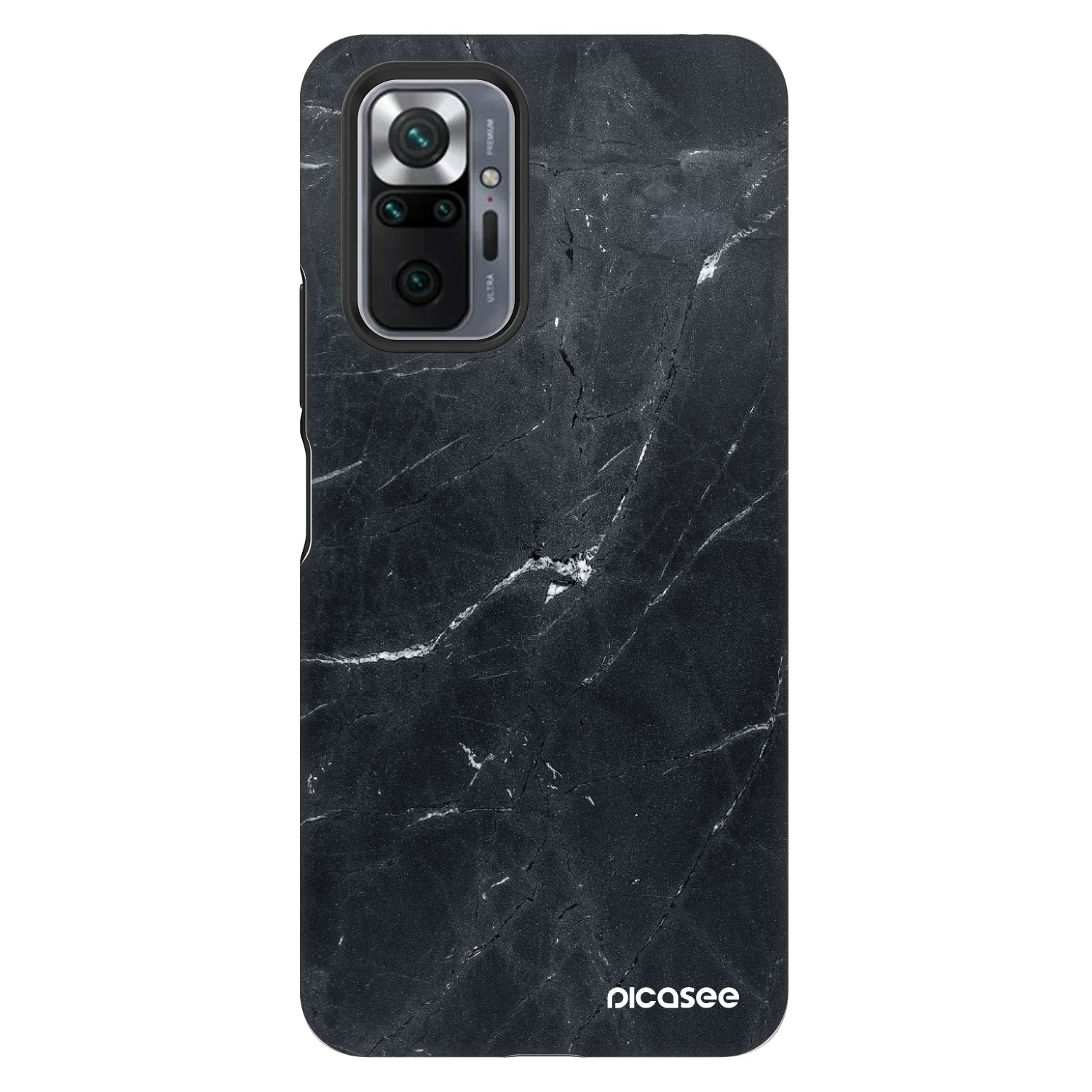 Picasee Fashion Case για Xiaomi Redmi Note 10 Pro - Black marble