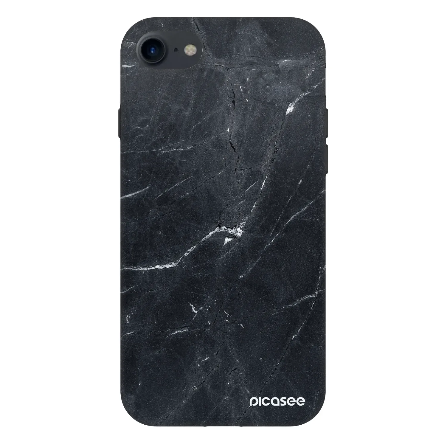 Picasee Fashion Case για Apple iPhone 7 - Black marble